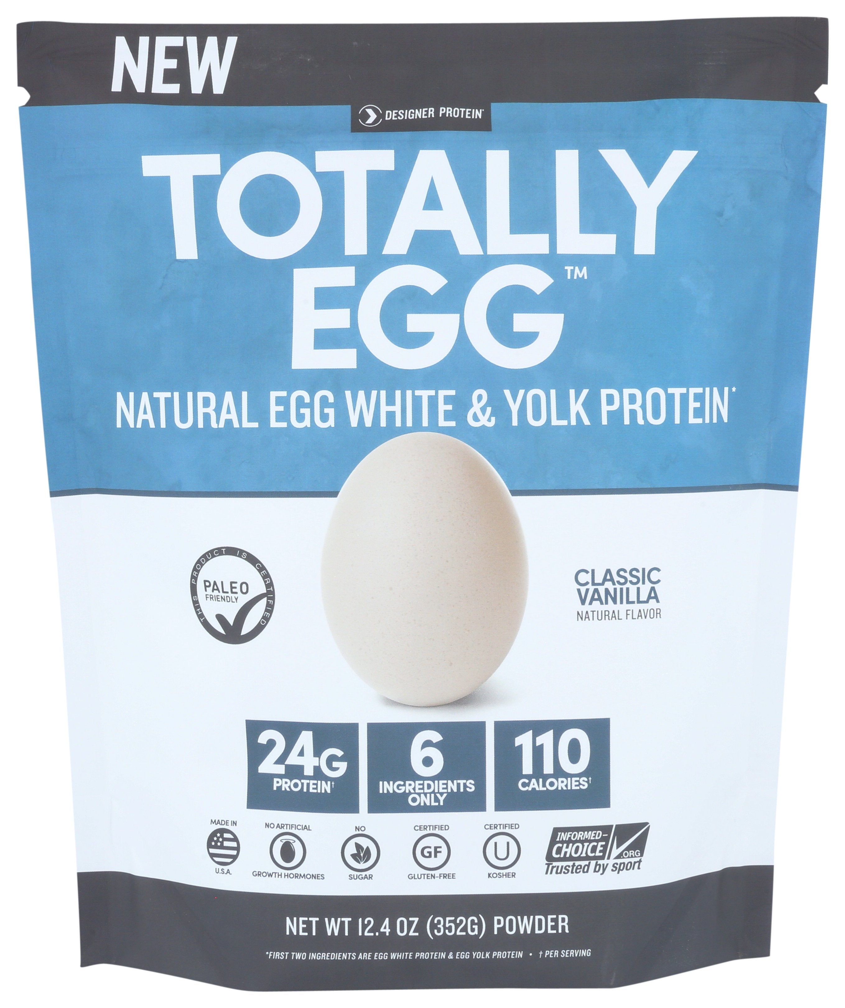 DESIGNER PROTEIN WHEY PROTEIN TTLY EGG VANILL