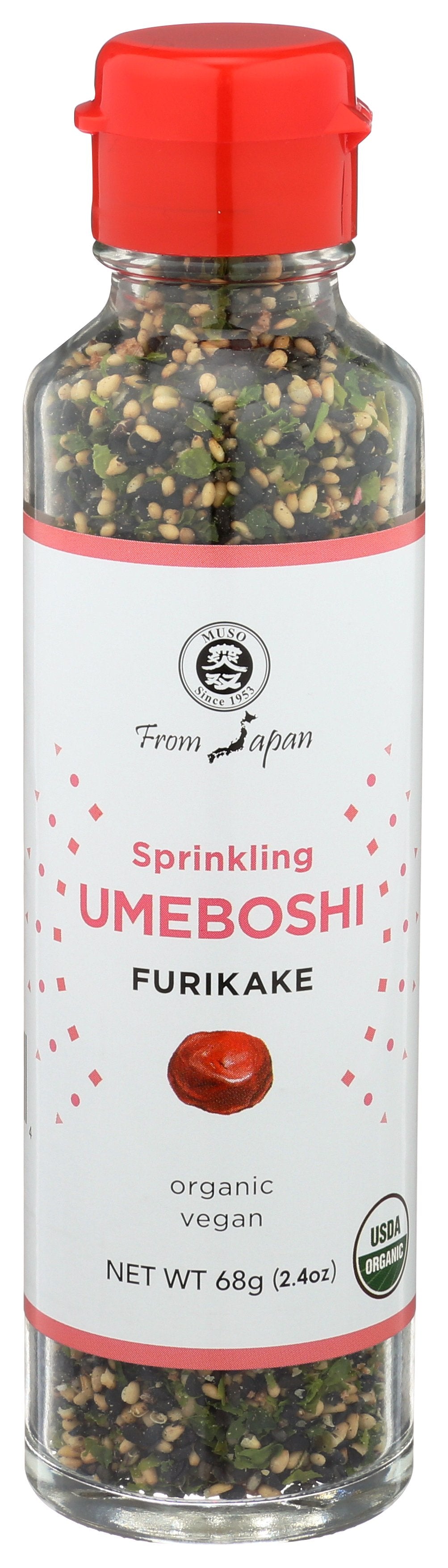 MUSO FROM JAPAN FURIKAKE UMEBOSHI ORG - Case of 6