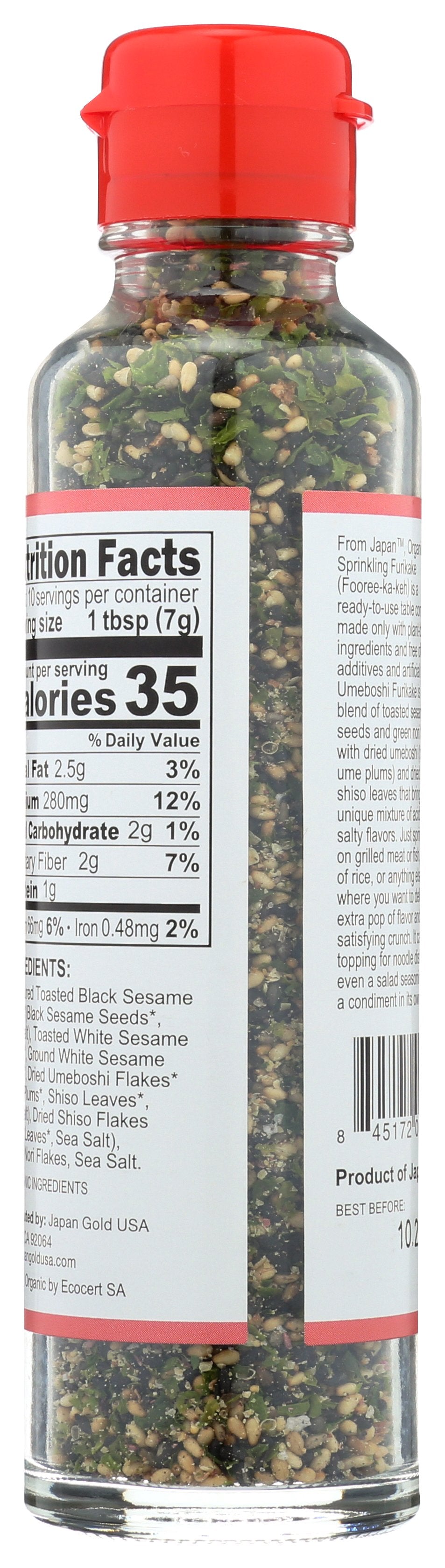 MUSO FROM JAPAN FURIKAKE UMEBOSHI ORG - Case of 6