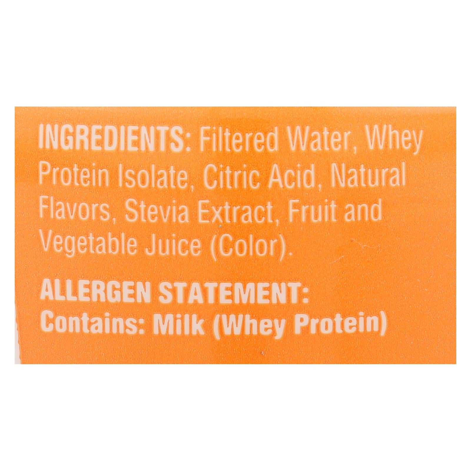 Ready Water - Water Protein Orange Mango - Case of 12-16.9 FZ