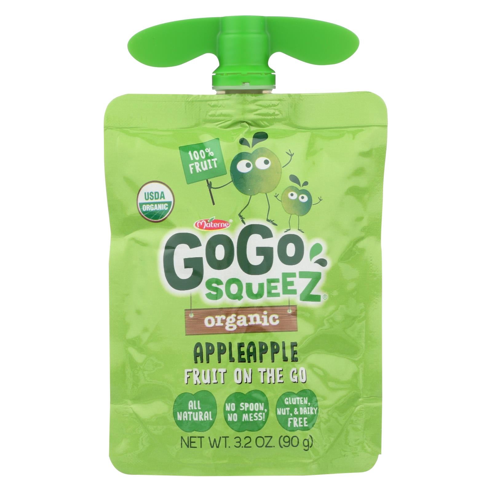 Gogo Squeez Applesauce - Case of 6 - 12/3.2OZ