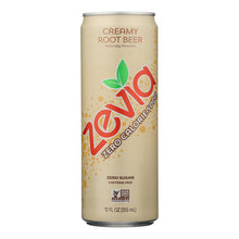 Load image into Gallery viewer, Zevia - Soda Creamy Root Beer - Case Of 12-12 Fz