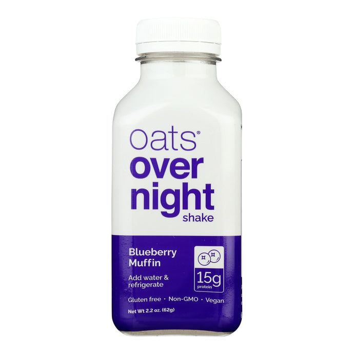 Oats Over Night - Shke Ovrnt Oat Blbry Mufn - Case Of 5-2.2 Oz