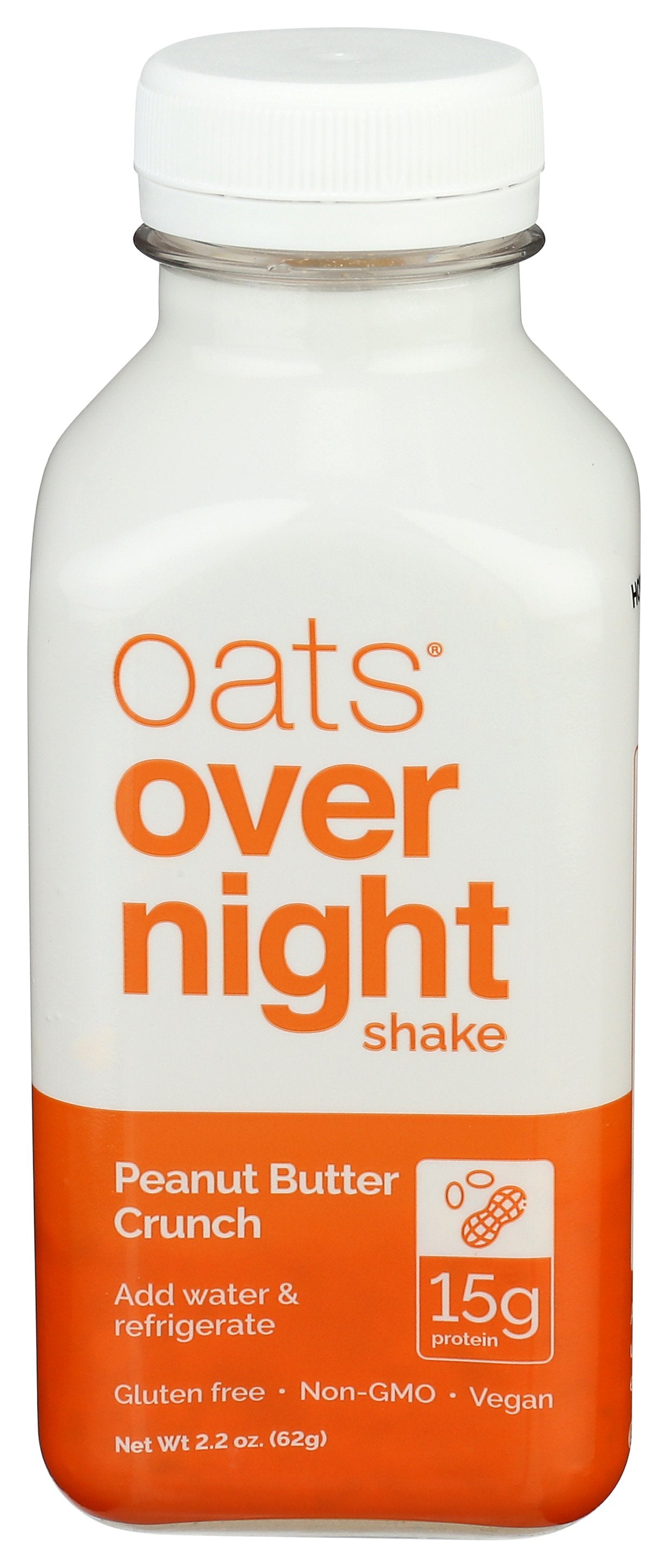 OATS OVERNIGHT SHAKE OATS PNUT BTTR CRNC - Case of 10