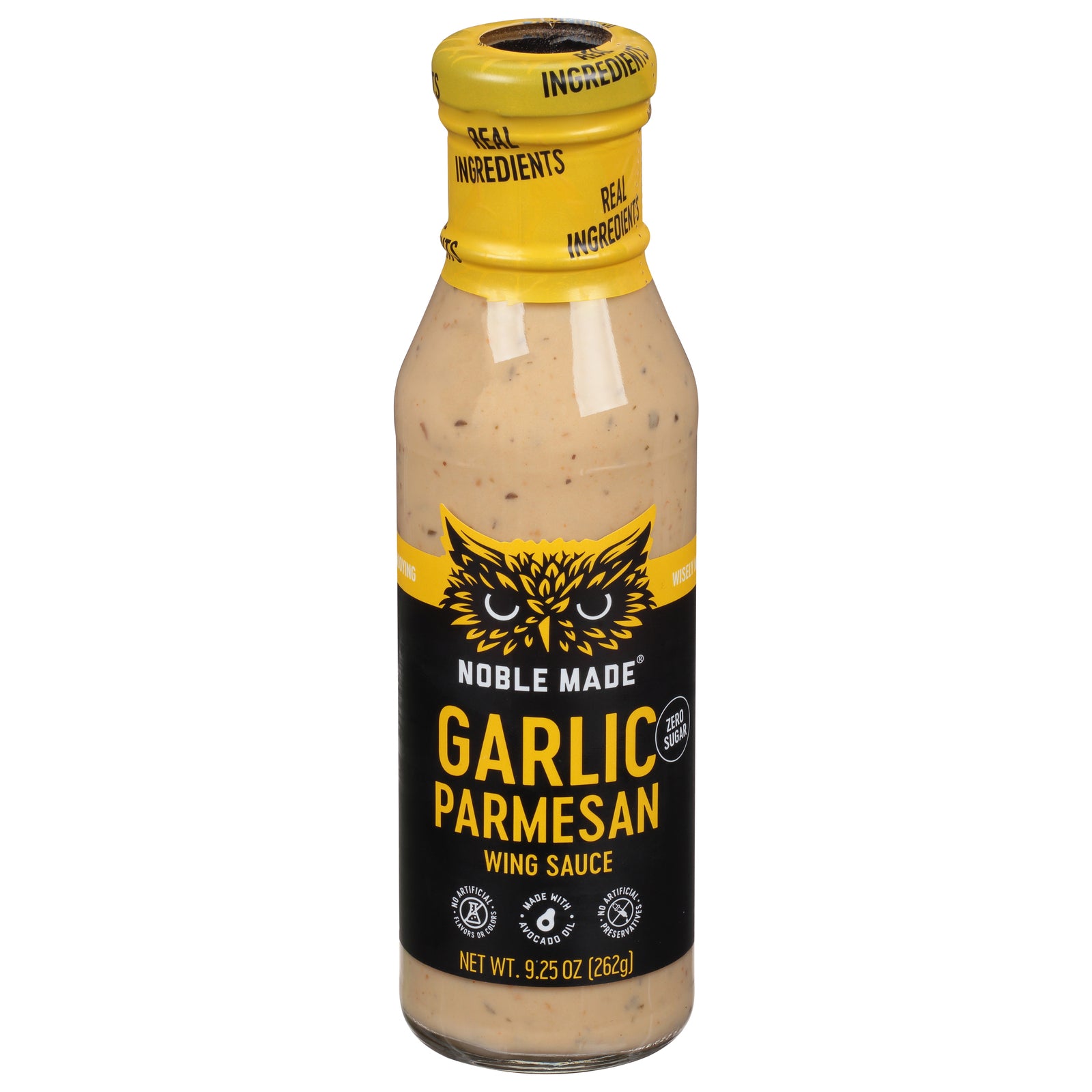 Noble Made - Wing Sauce Grlc Prmsn - CS of 6-9.25 OZ