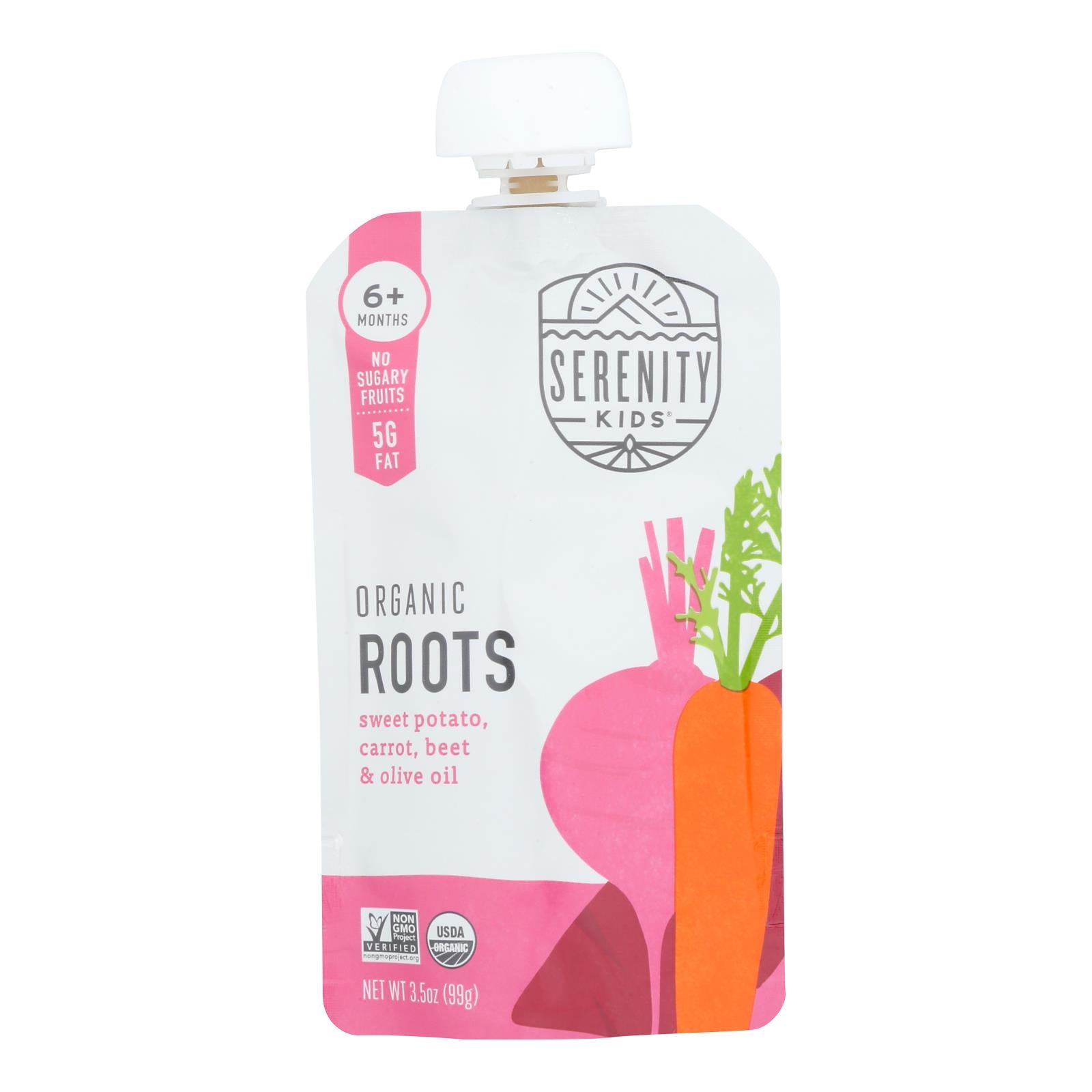 Serenity Kids Llc - Pouch Roots - Case Of 6 - 3.5 Oz