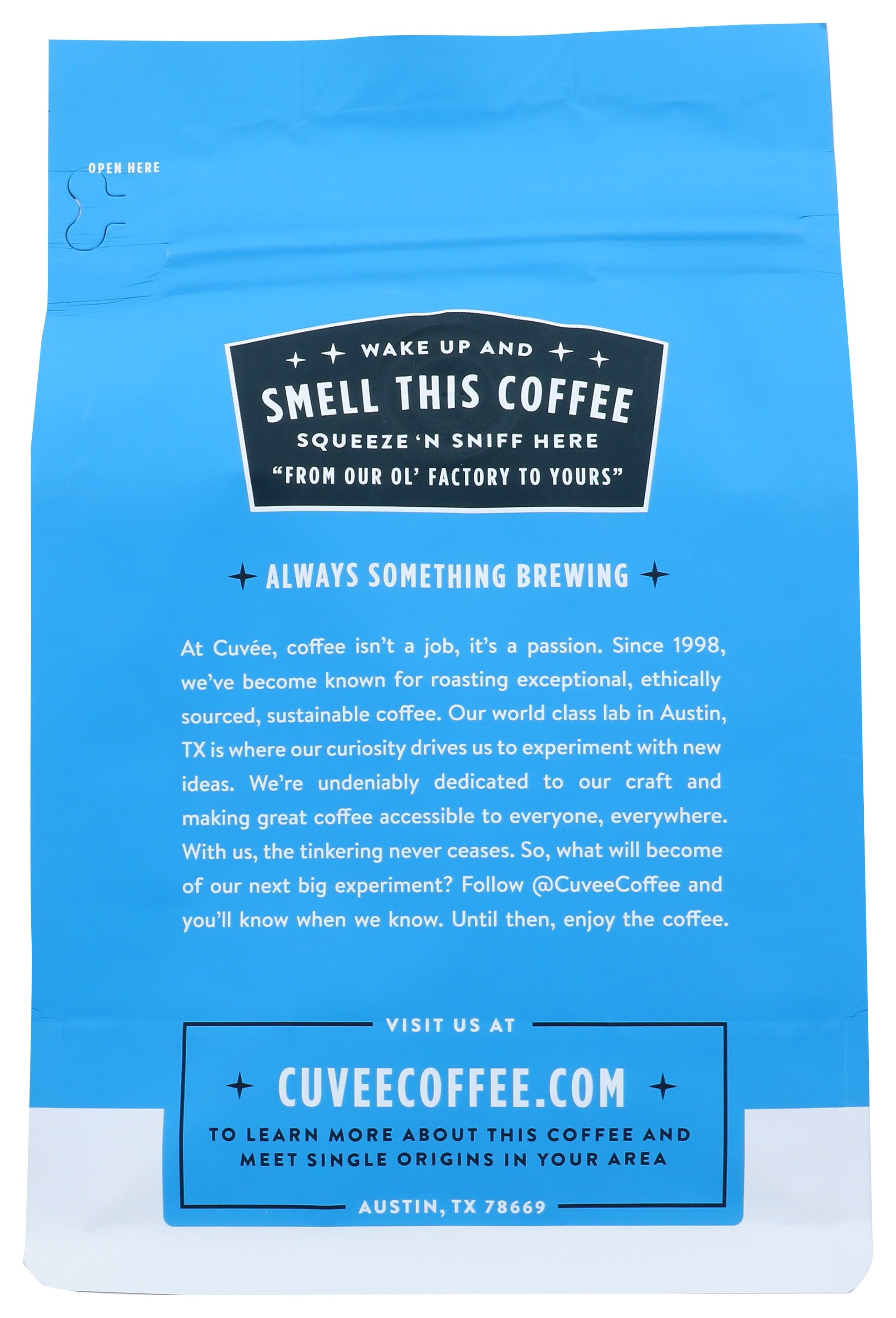 CUVEE COFFEE COFFEE WEST POLE DK RST - Case of 6