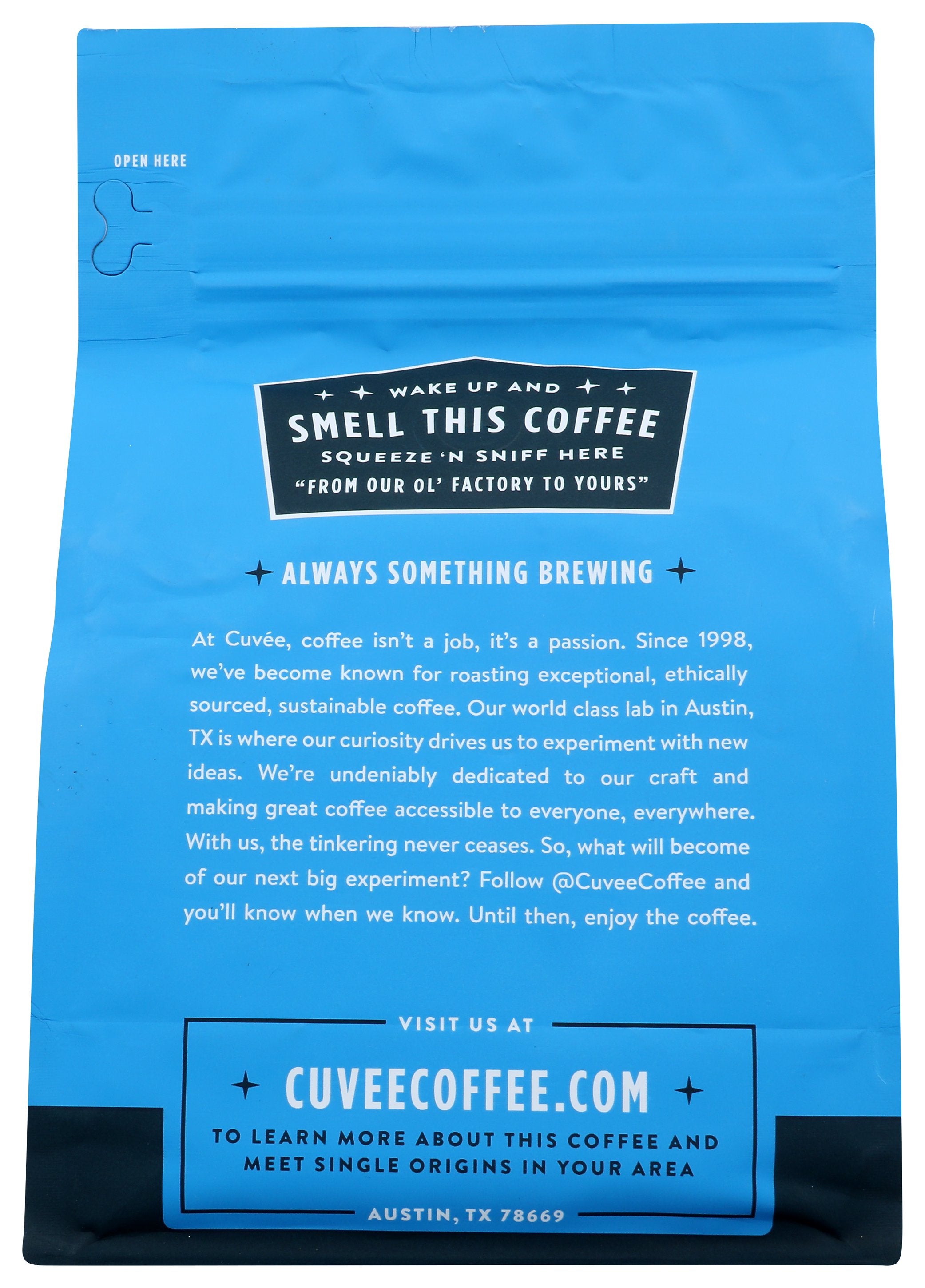 CUVEE COFFEE COFFEE GRND COLOMBIA - Case of 6
