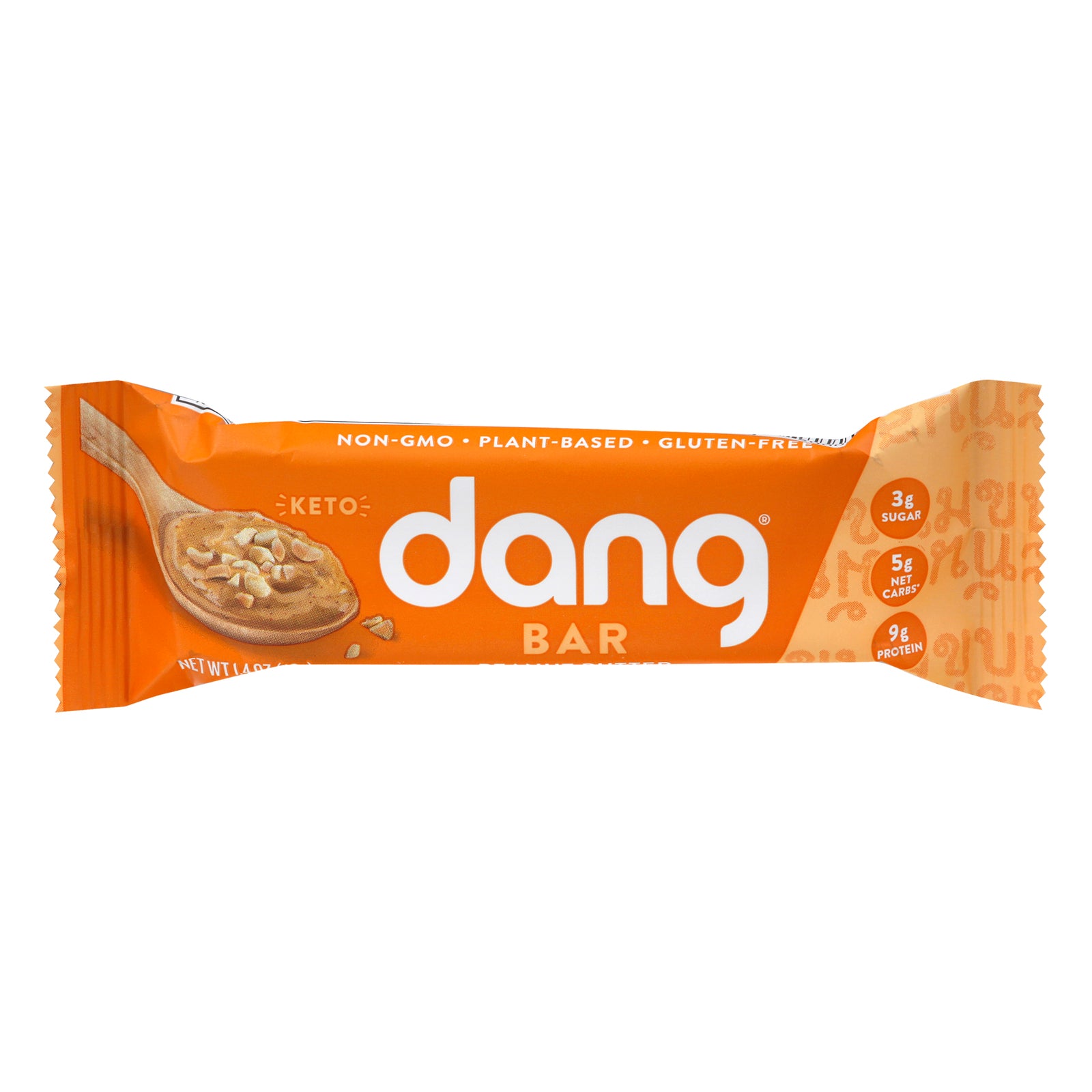 Dang - Bar Peanut Butter - Case of 12-1.4 OZ