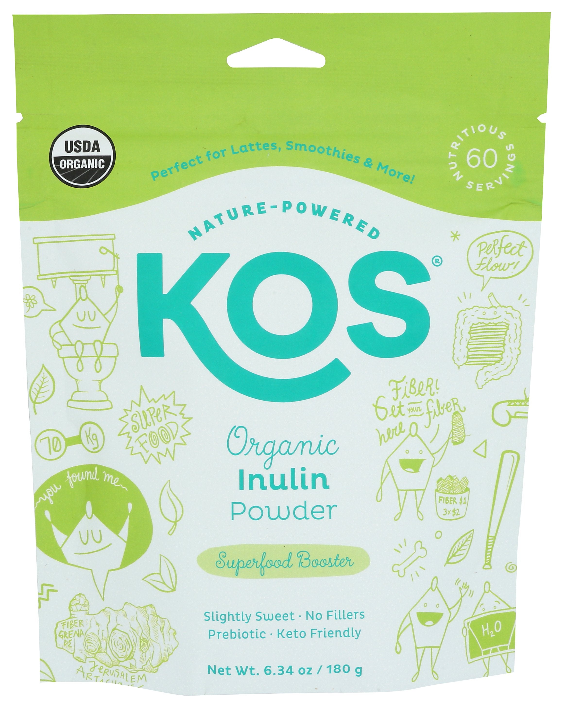 KOS SUPERFOOD INULIN 3G PWDR