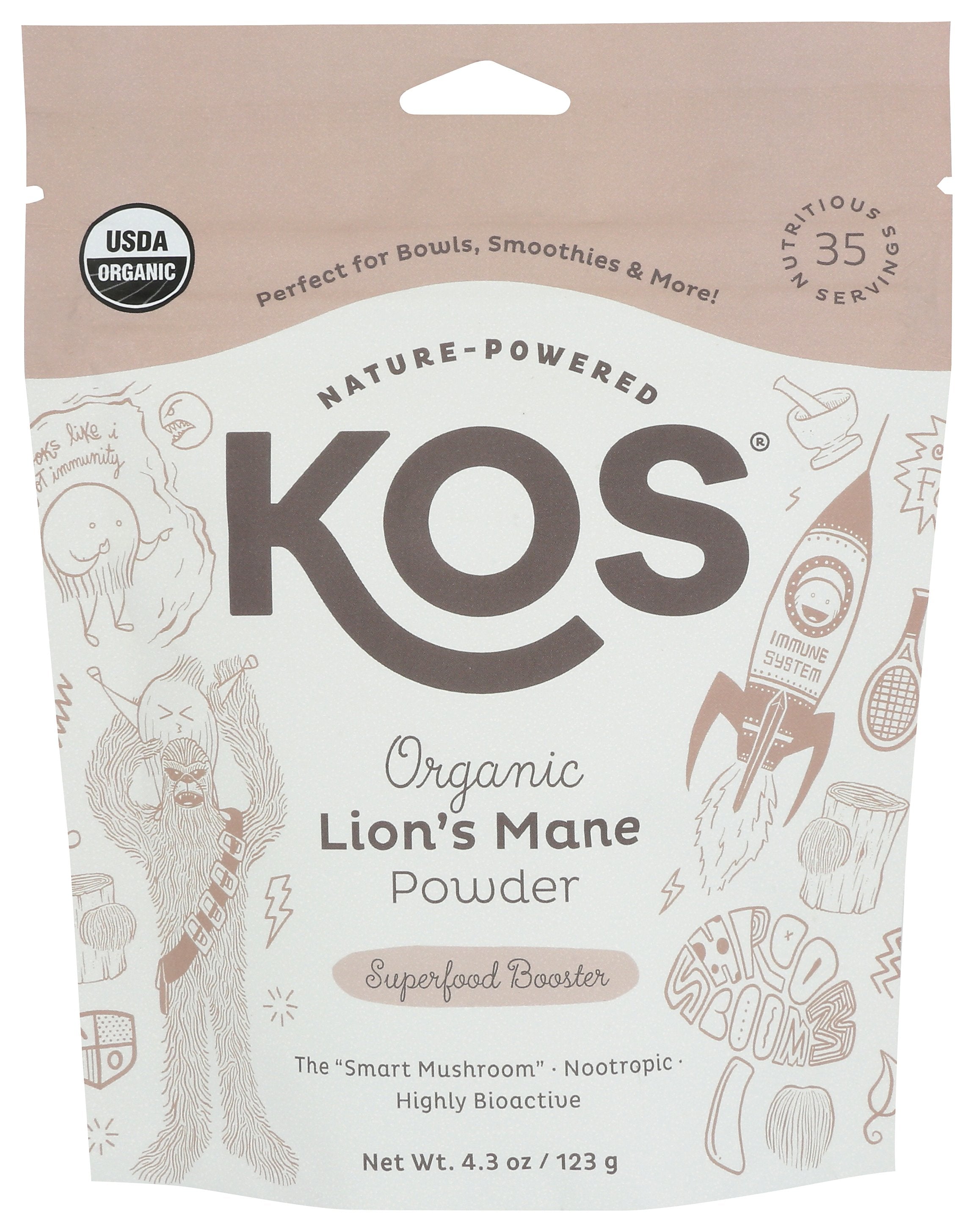 KOS SUPERFOOD LIONS MANE PWD