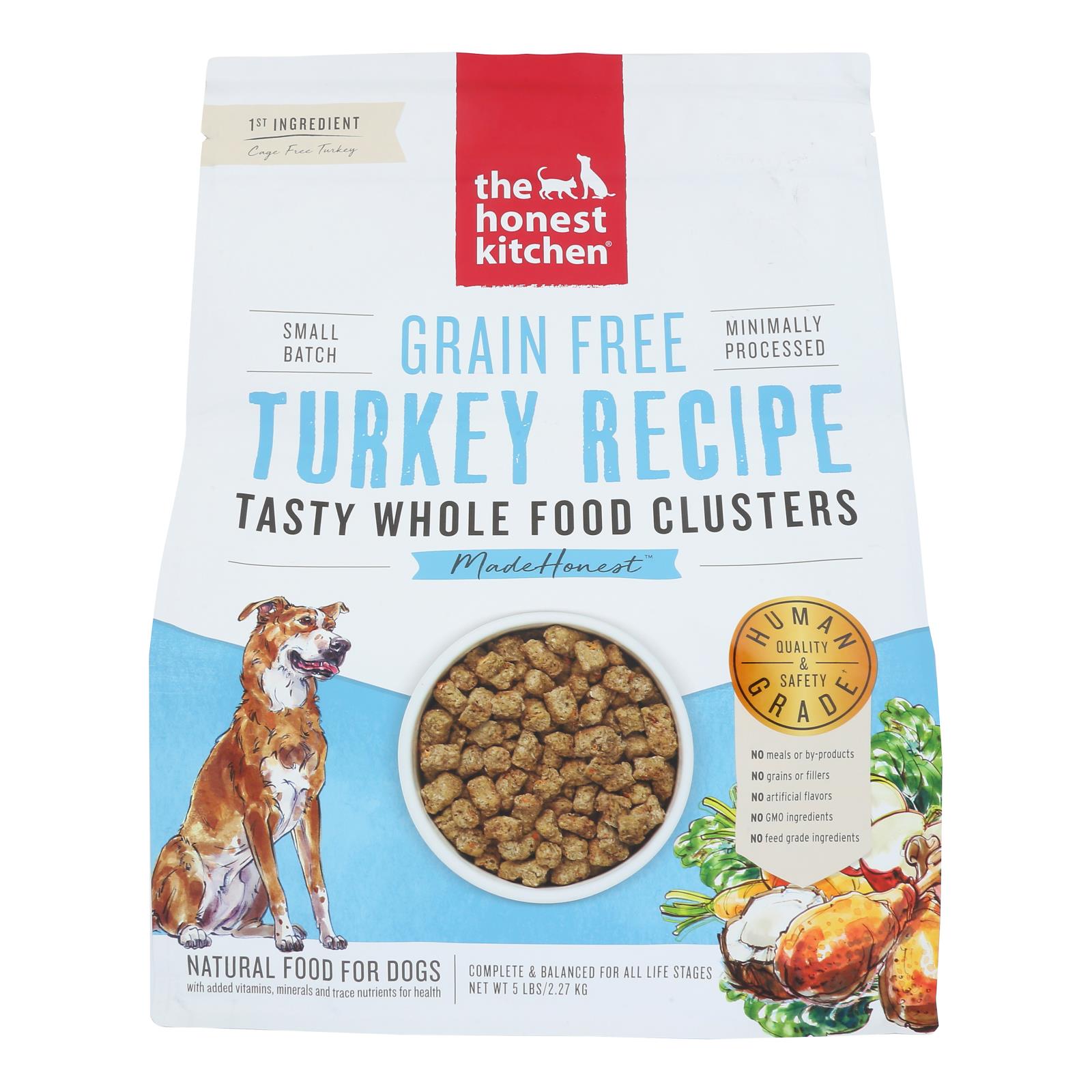 The Honest Kitchen - Dog Fd Wf Green Fr Turkey - Case of 6-5 LB