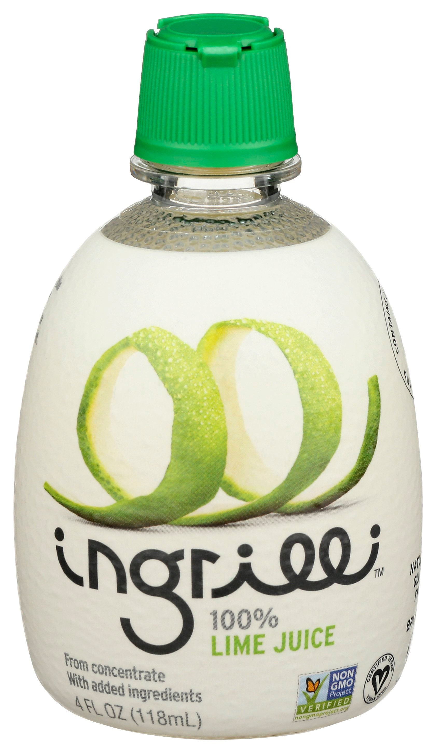 INGRILLI JUICE LIME 100 PCT - Case of 24