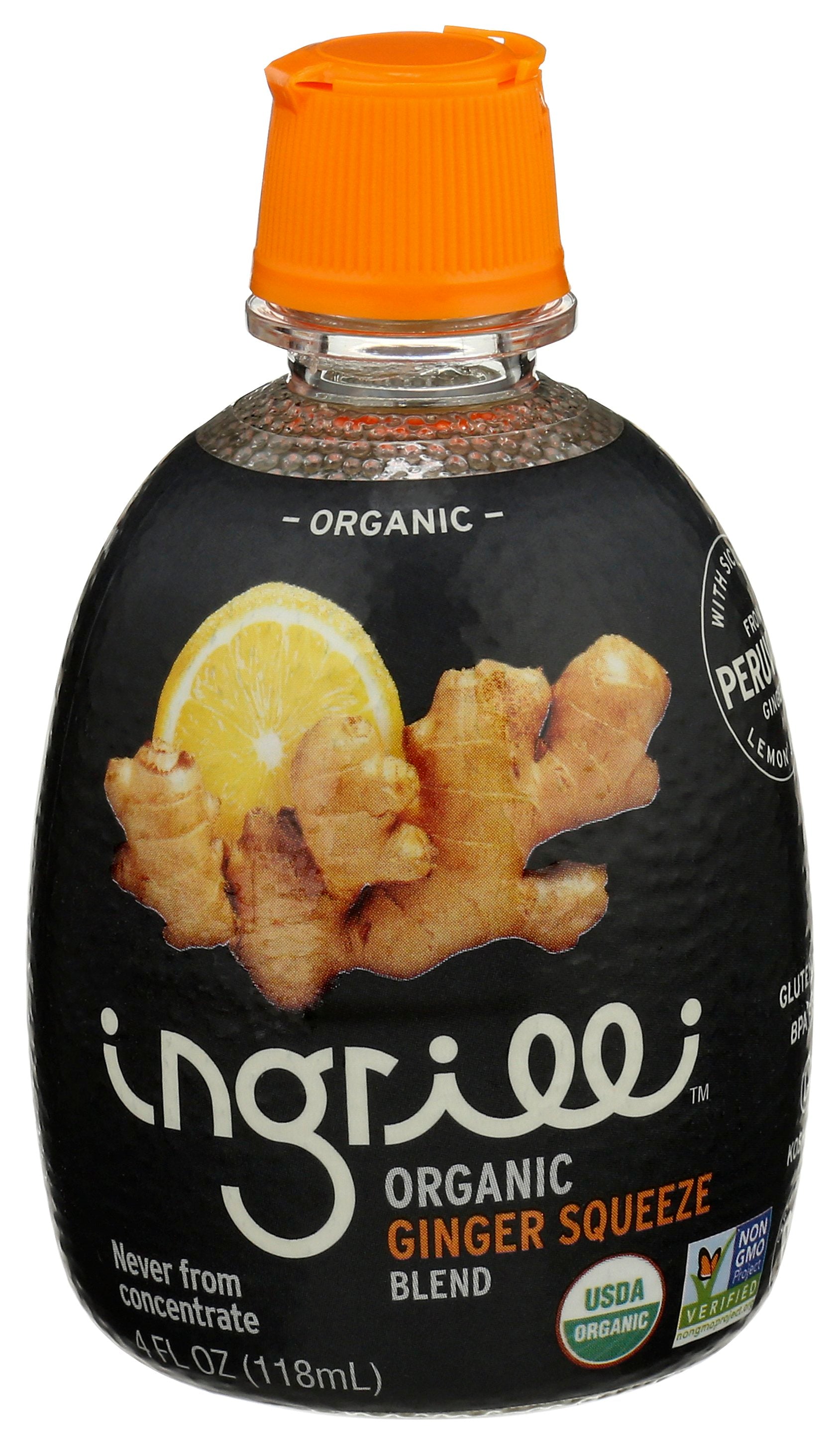 INGRILLI JUICE GINGER SQZ BLND ORG - Case of 24