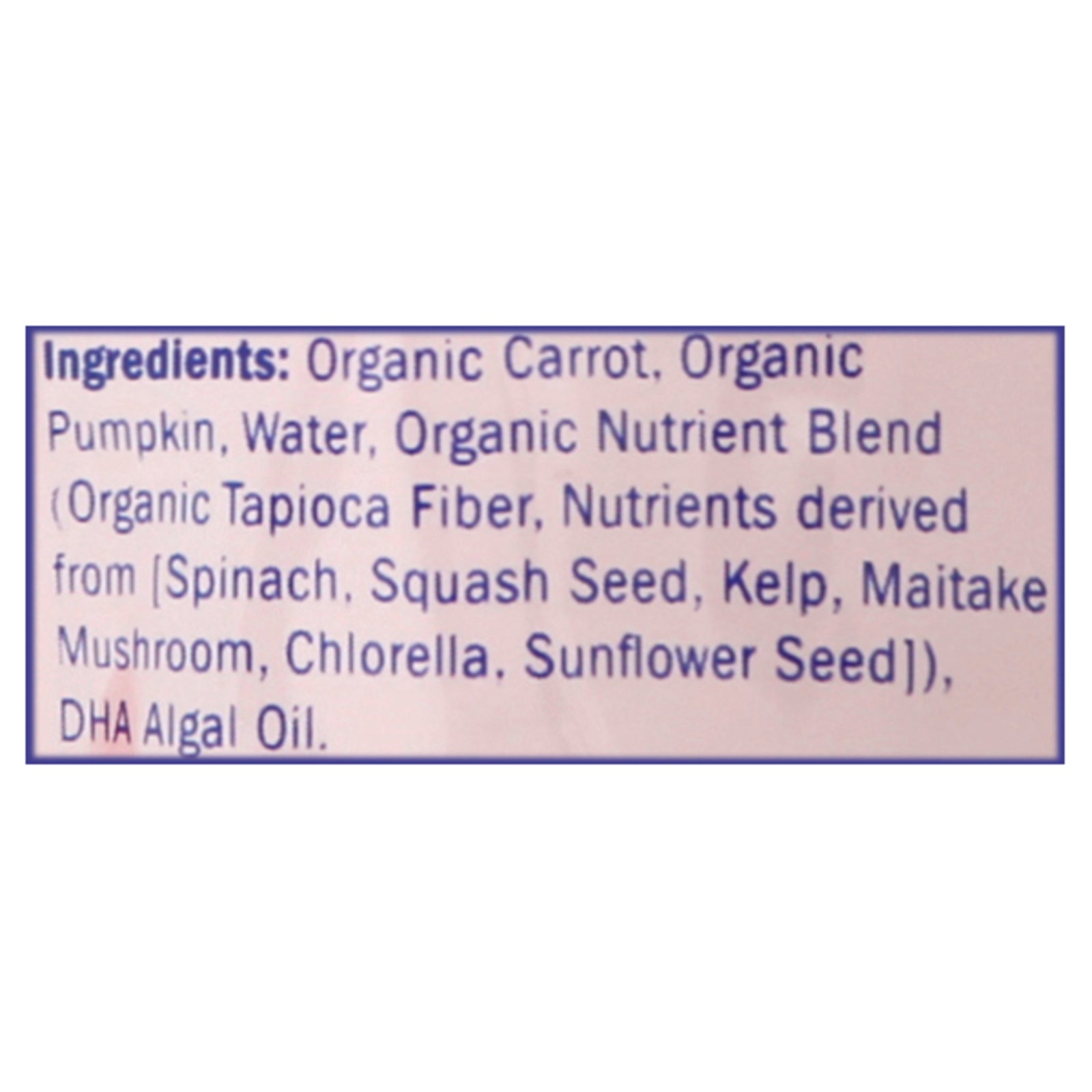 Cerebelly - Puree Carrot Pumpkin - Case of 6-4 OZ