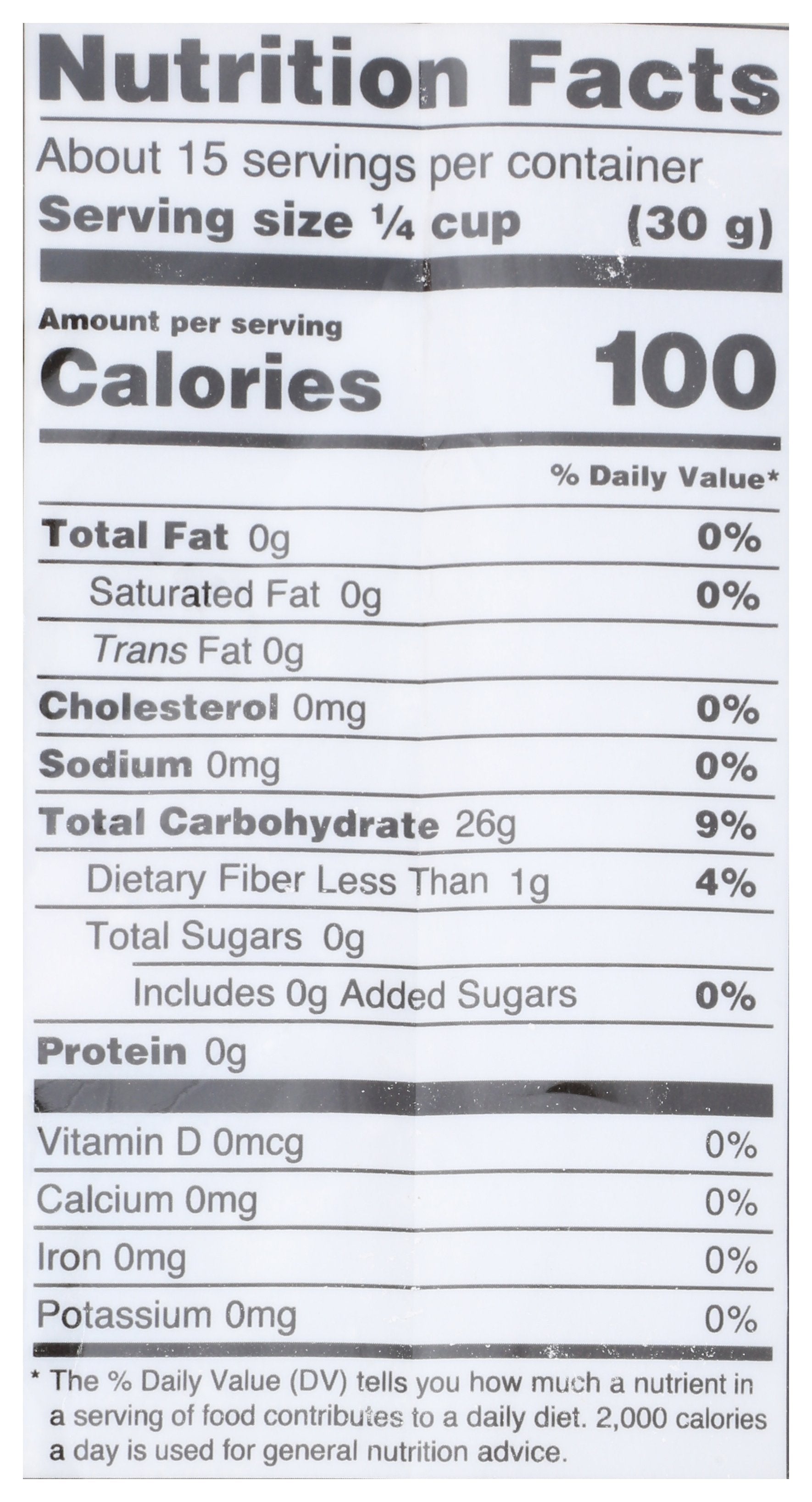 JUST ABOUT FOODS FLOUR TAPIOCA - Case of 5