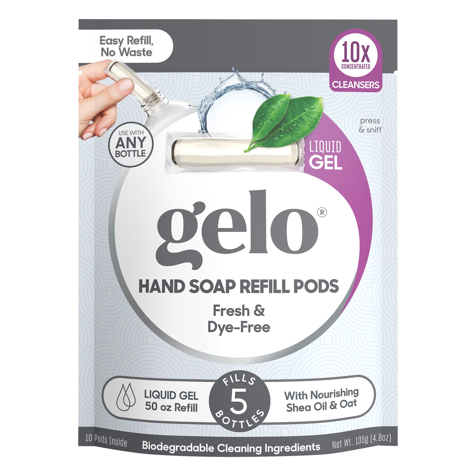 Gelo - Gel Hand Soap Rfl Fresh - 1 Each 1-50 OZ