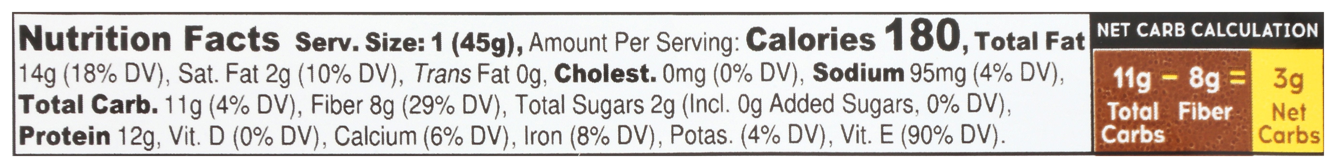 IQ BAR BAR BANANA NUT - Case of 12