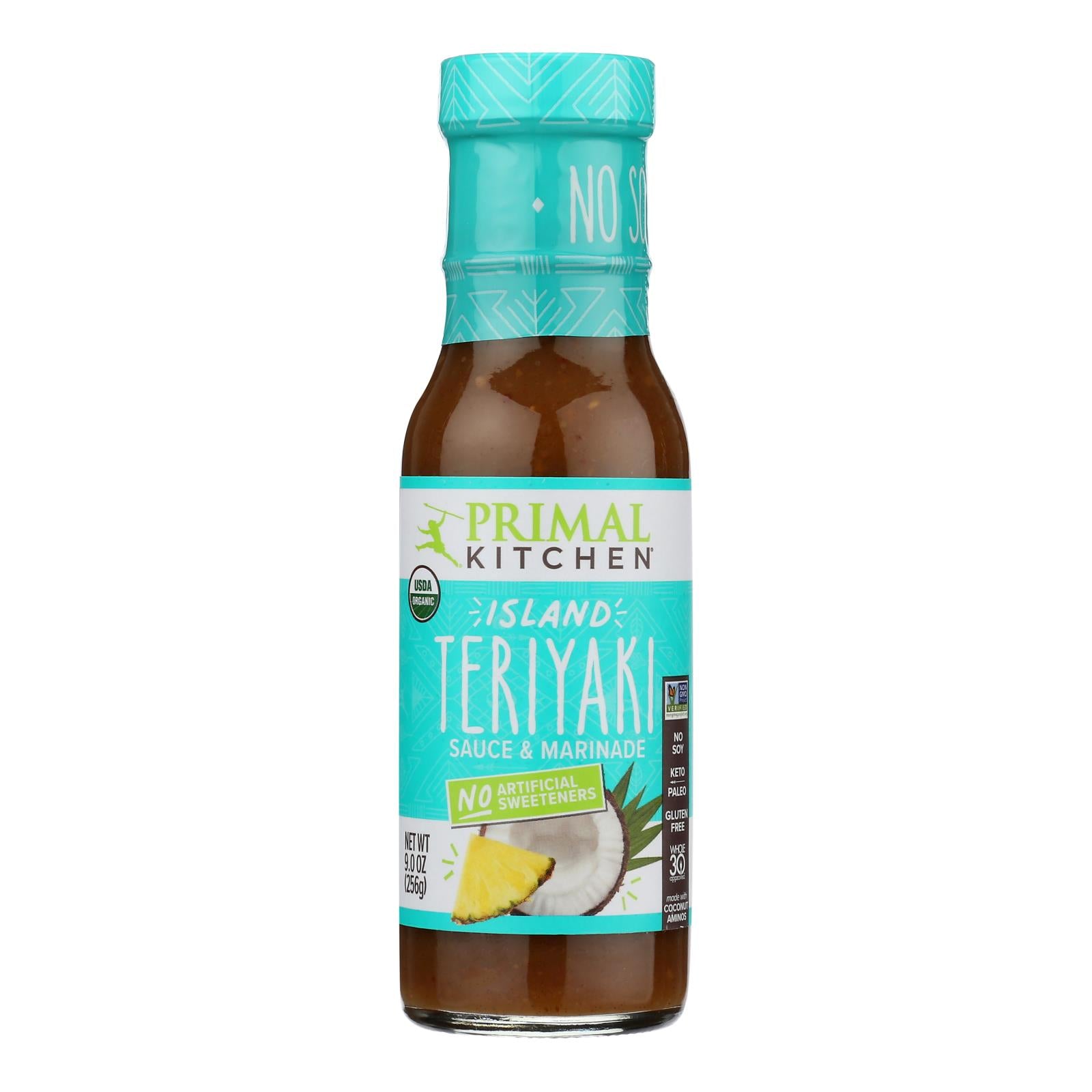 Primal Kitchen - Sauce Teriyaki Islnd No Soy - Case Of 6-9 Oz