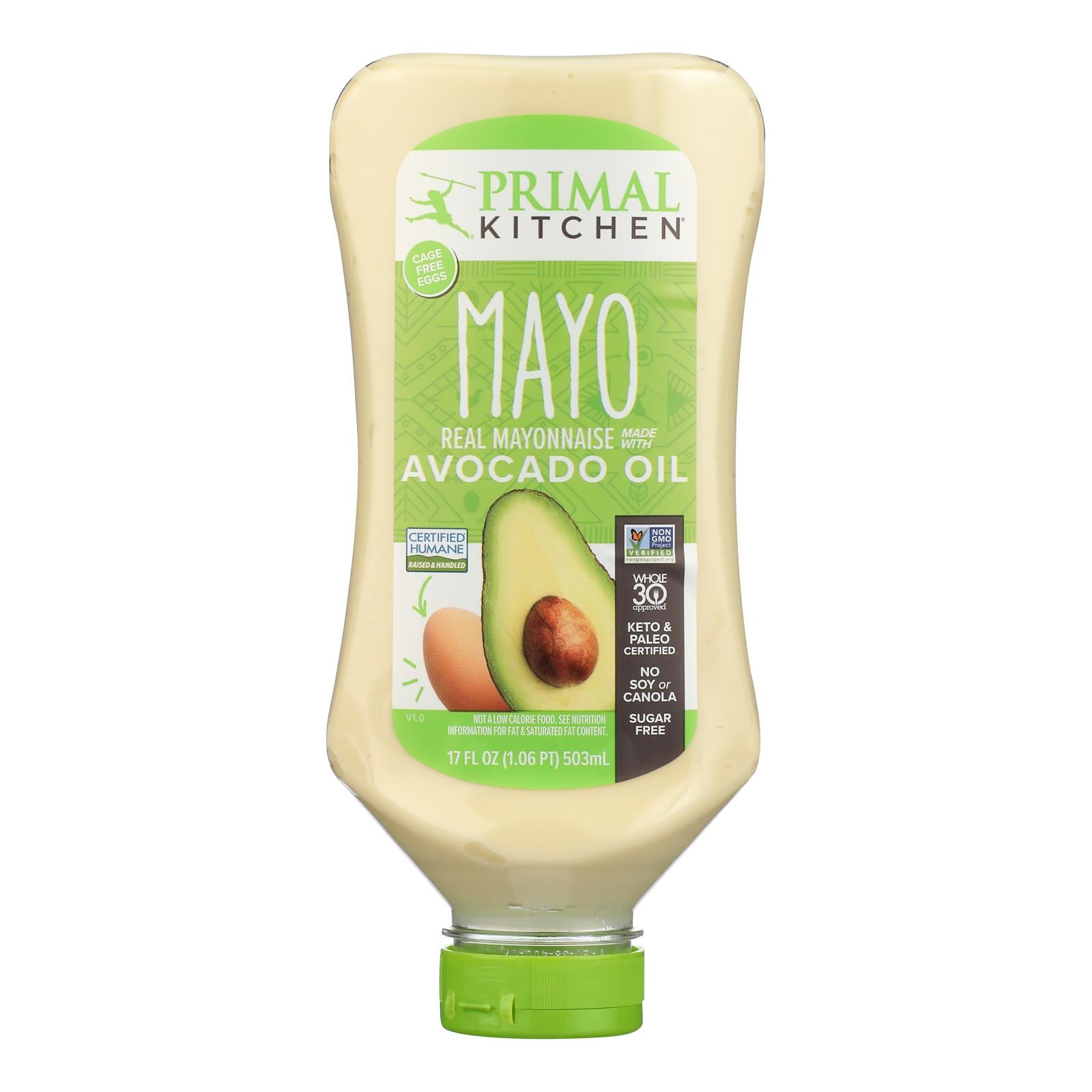 Primal Kitchen - Mayo Avocado Oil Squeeze - Case of 6-17 OZ