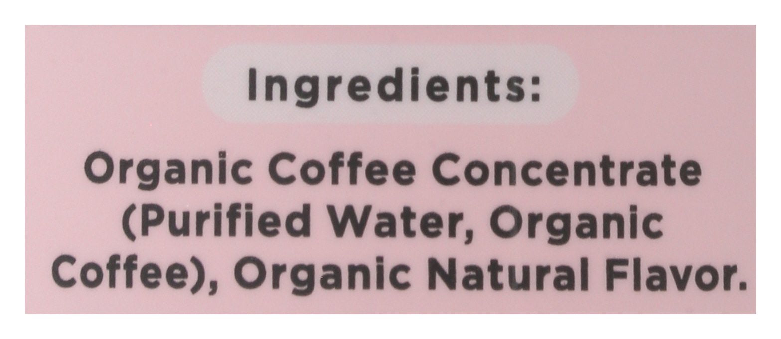 POP AND BOTTLE COFFEE SC VANILL ORG - Case of 6
