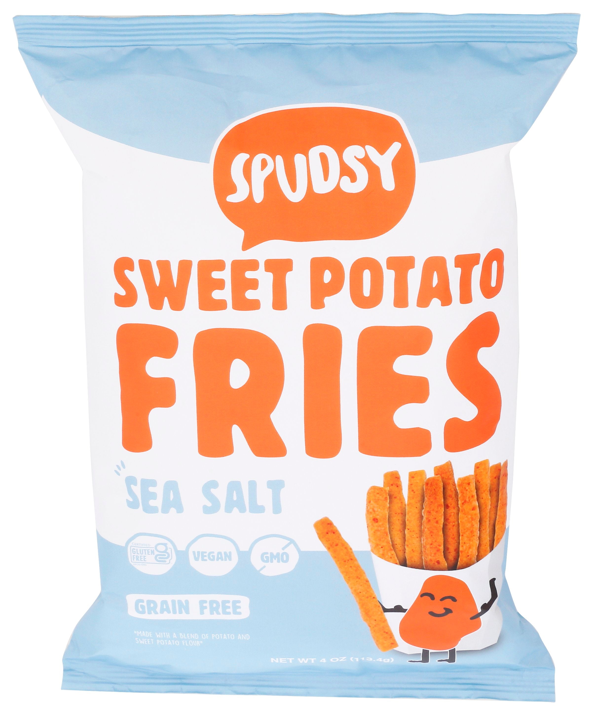 SPUDSY FRIES SWT POTATO SEA SLT - Case of 12