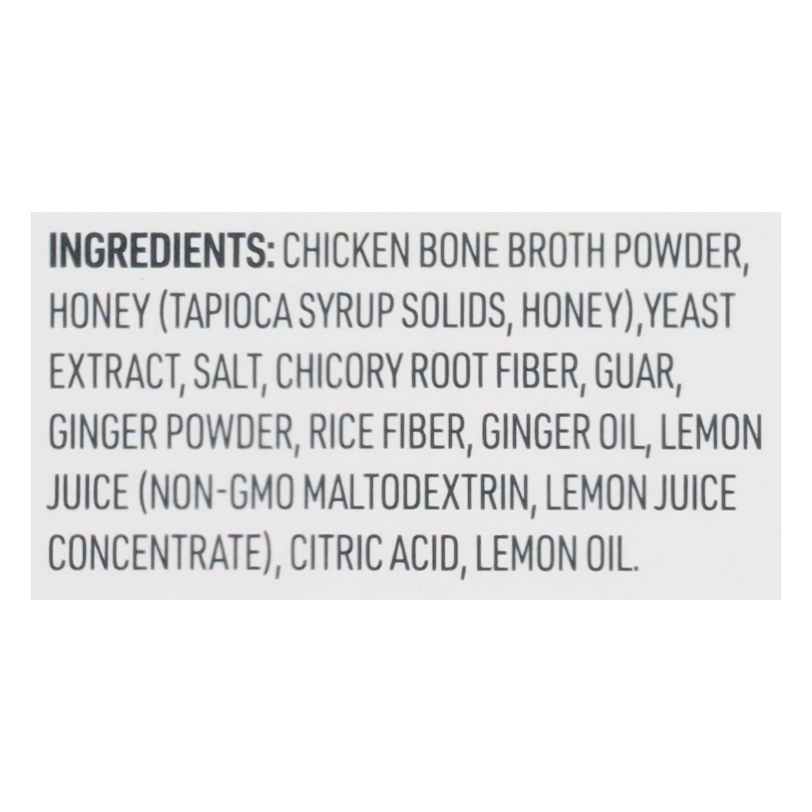 Bare Bones Broth - Chkn Bn Brth Lem Instnt - CS of 8-2.12 OZ