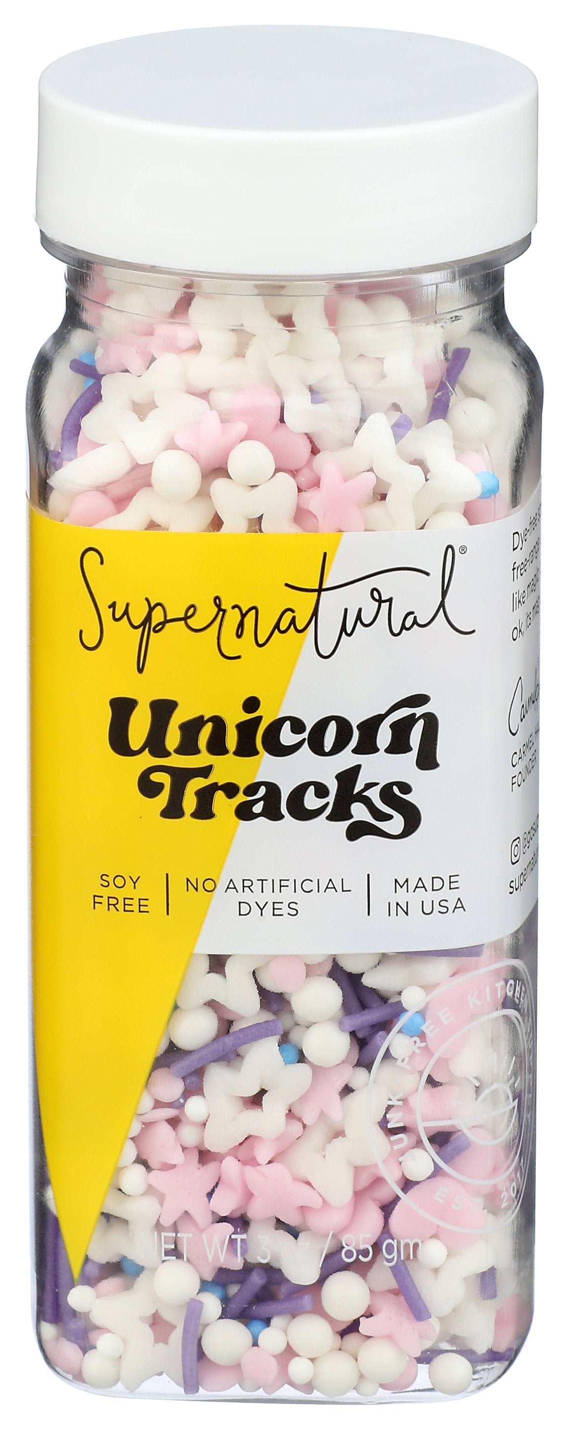 SUPERNATURAL SPRINKLES UNICORN TRACKS - Case of 6