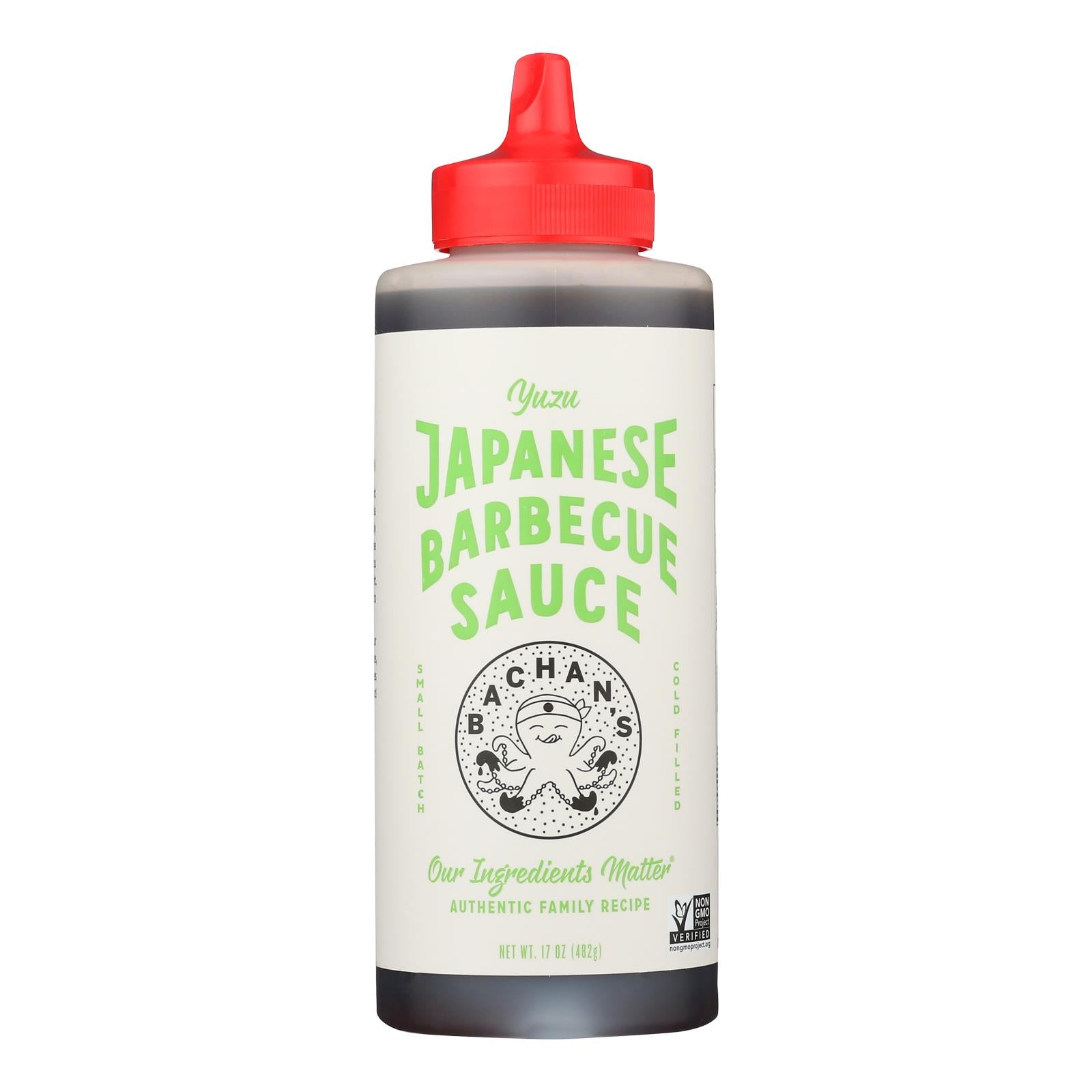 Bachan's - Sauce Japanese Bbq Yuzu - Case Of 6-17 Fz