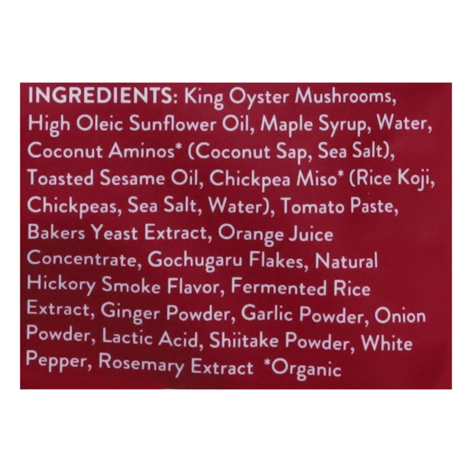 Moku - Plant Bs Jerky Korean Bbq - CS of 8-2 OZ