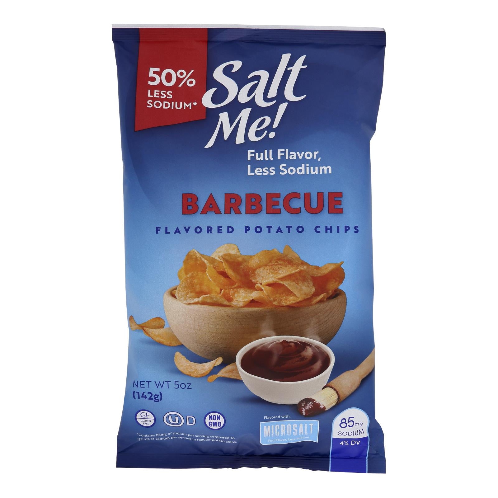 Saltme! - Potato Chips Bbq - Case of 12-5 OZ