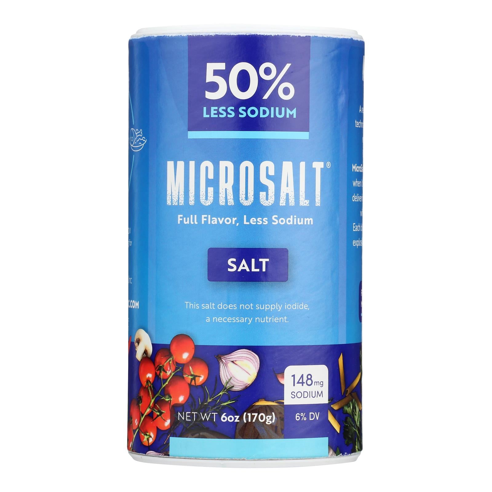 Microsalt - Salt Shaker - Case of 6-6 ounces