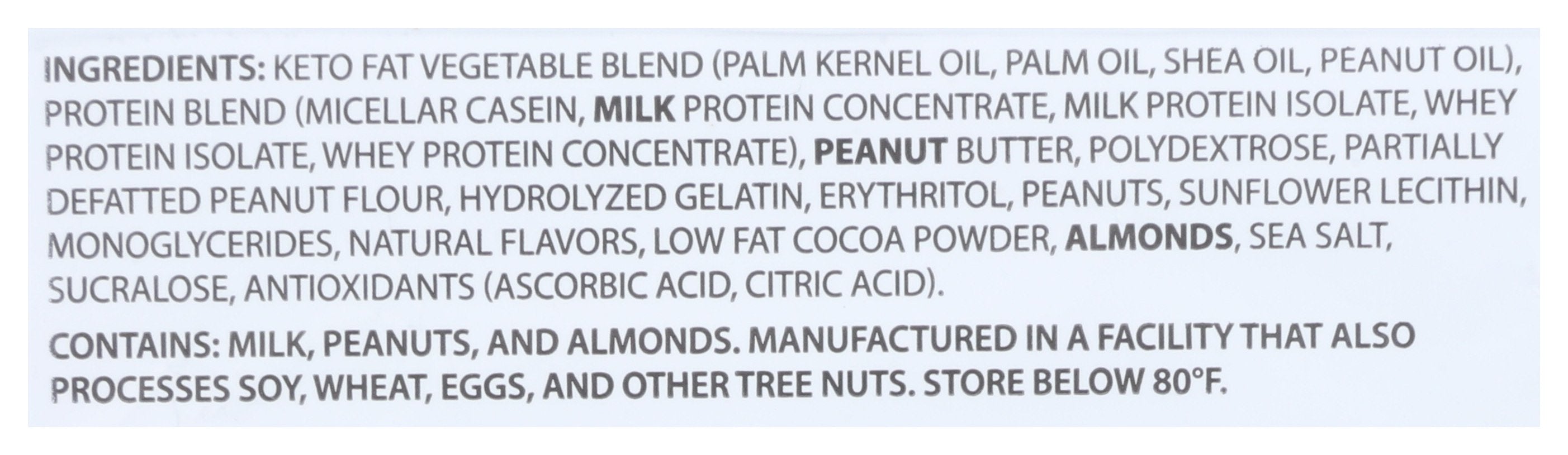 GENIUS GOURMET KETO BARS BAR PB CHOCOLATE - Case of 10