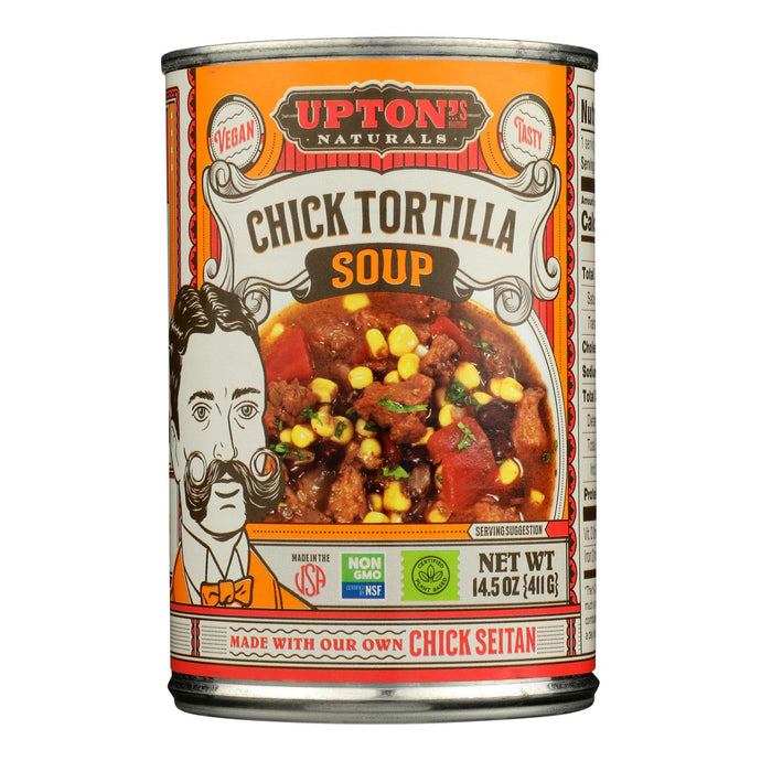 Upton's Naturals - Soup Vegn Chck Tortilla - Case Of 8-14.5 Oz