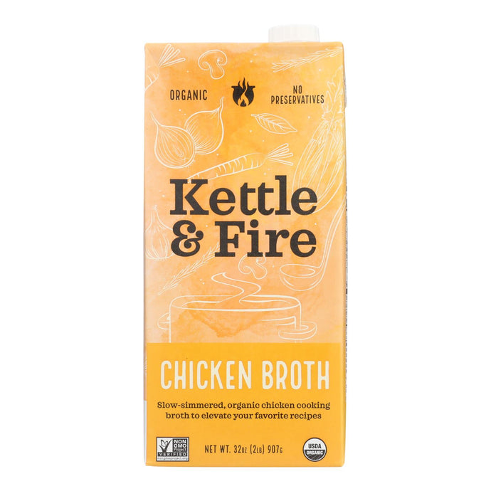 Kettle And Fire - Broth Chicken - Case Of 6-32 Oz