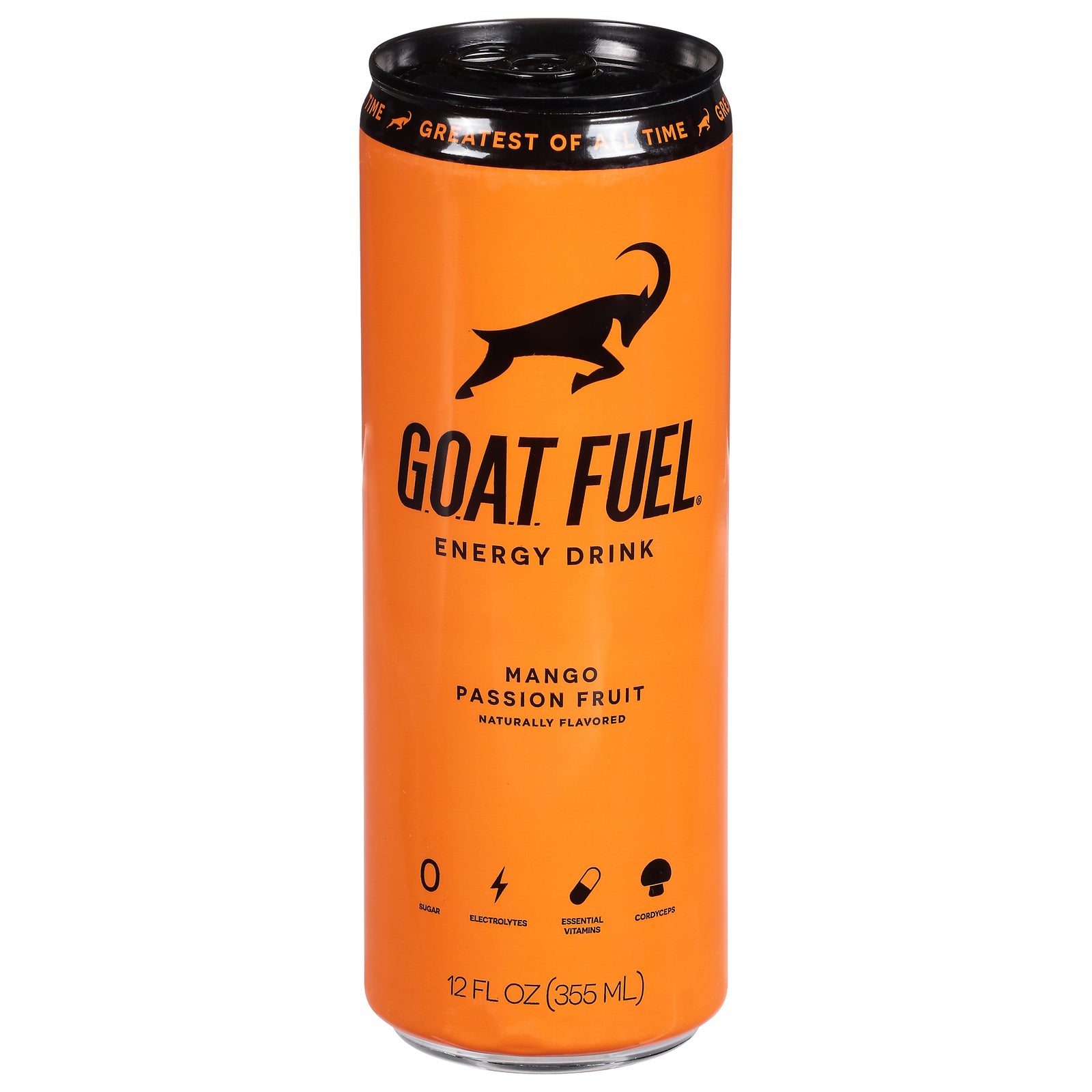 G.O.A.T. Fuel - Energy Drink Mango Passionfruit - Case of 12-12 fl oz