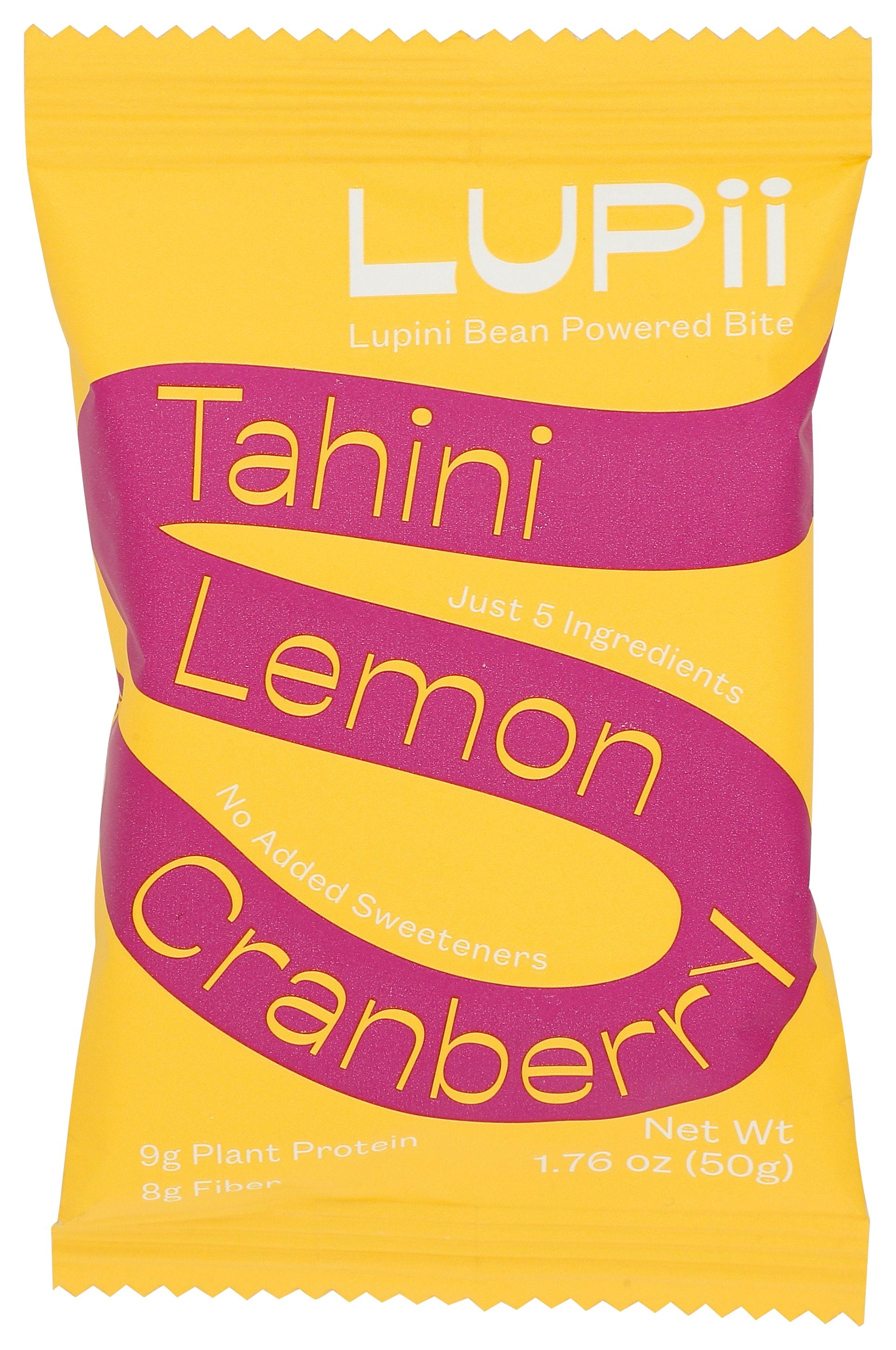 LUPII BAR TAHINI LEMON CRANBRRY - Case of 12