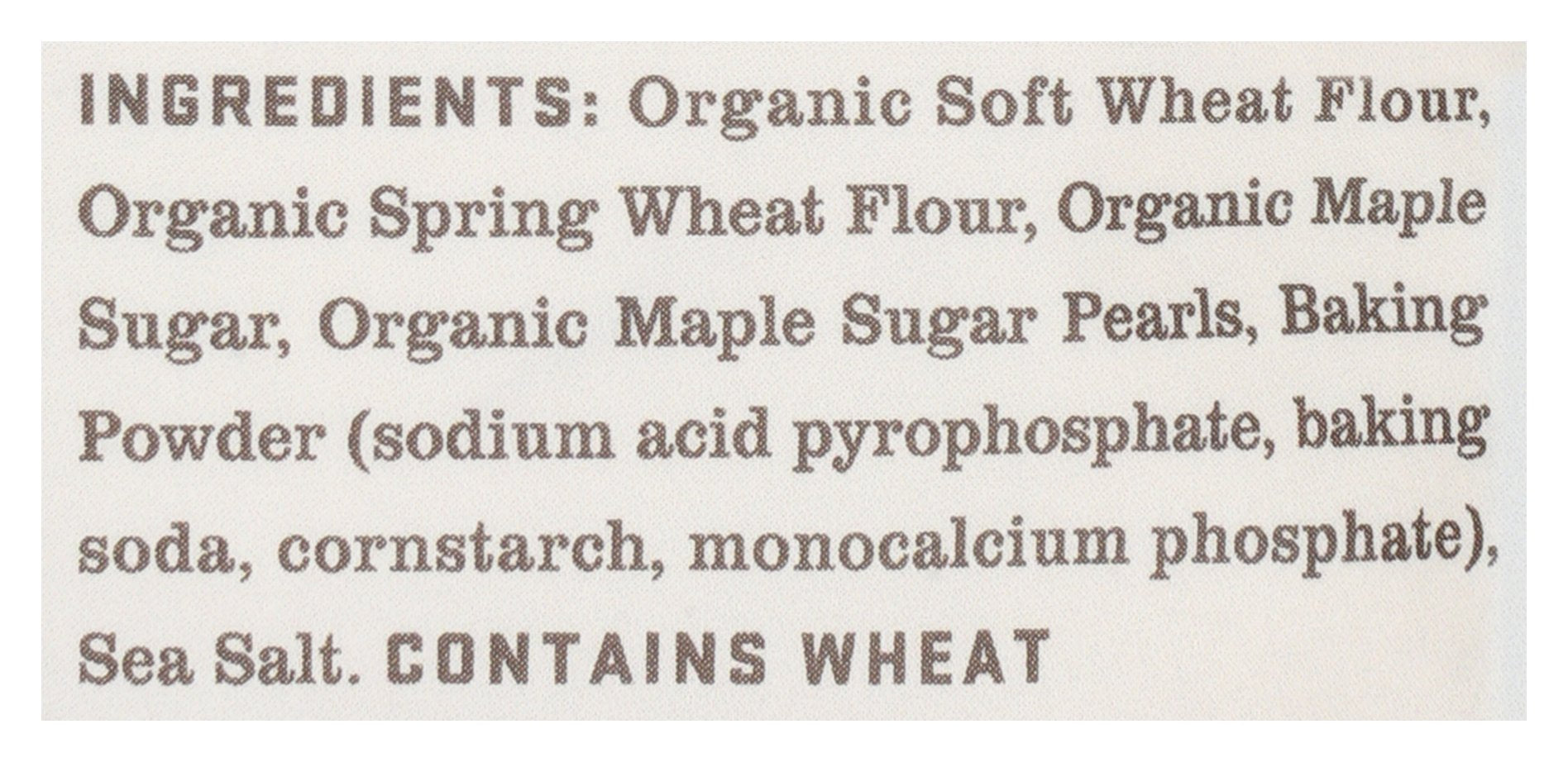 CROWN MAPLE MIX PANCAKE MAPLE SUGAR ORG - Case of 6