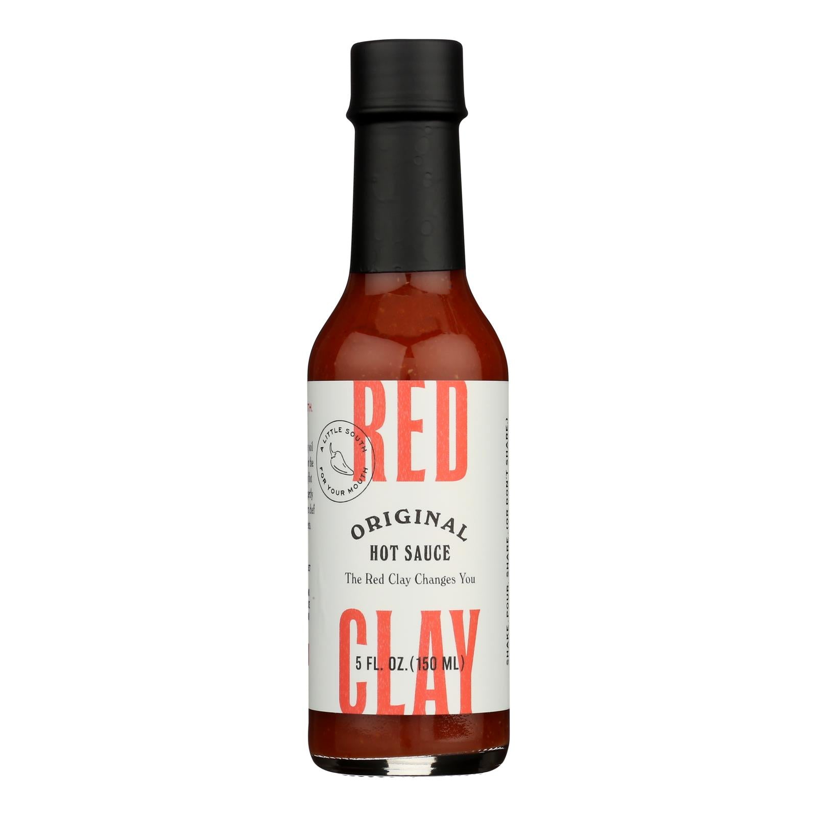 Red Clay - Sauce Original Hot - Case of 6-5 Fluid Ounces