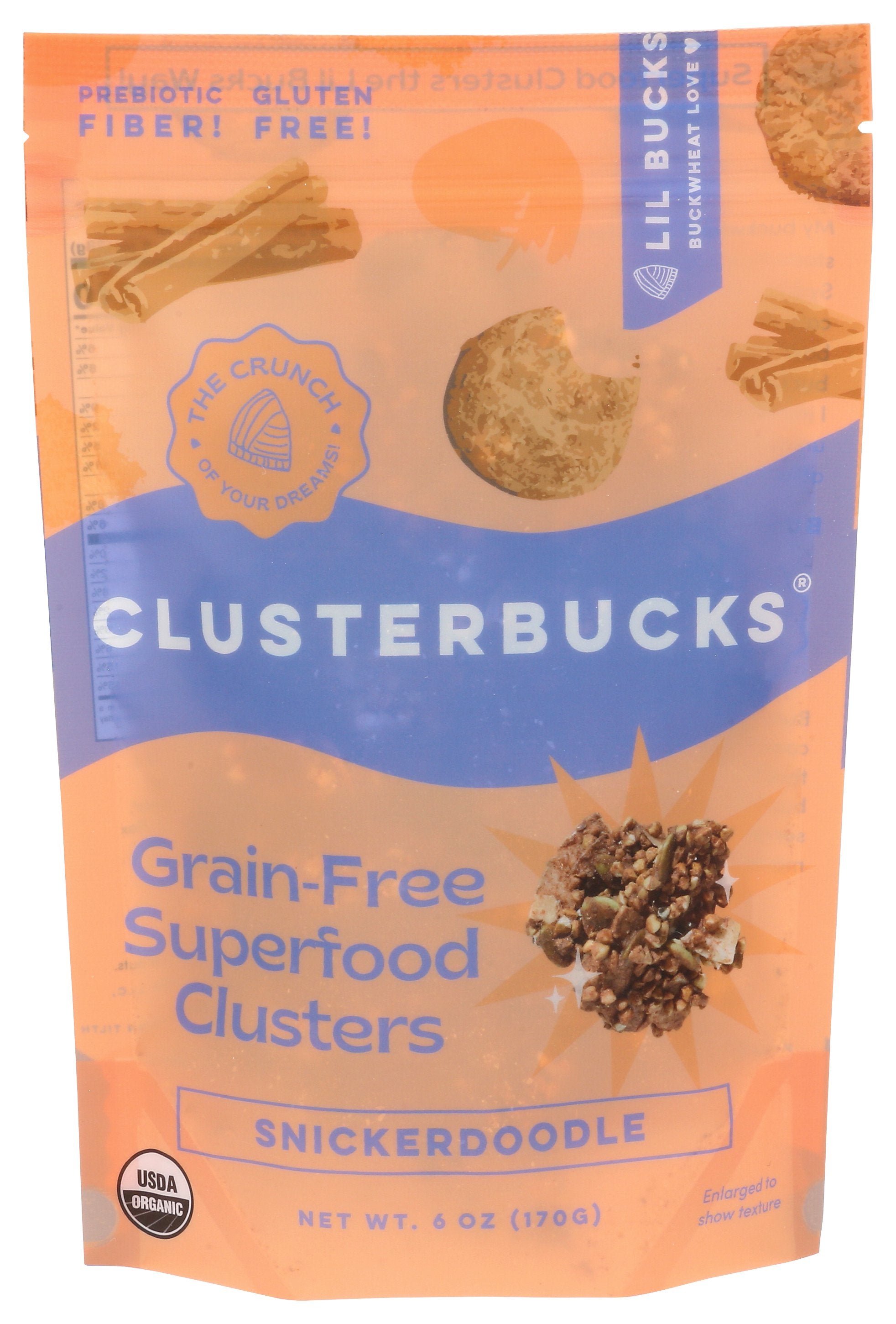 LIL BUCKS CLSTBCKS SNICKERDDL - Case of 6