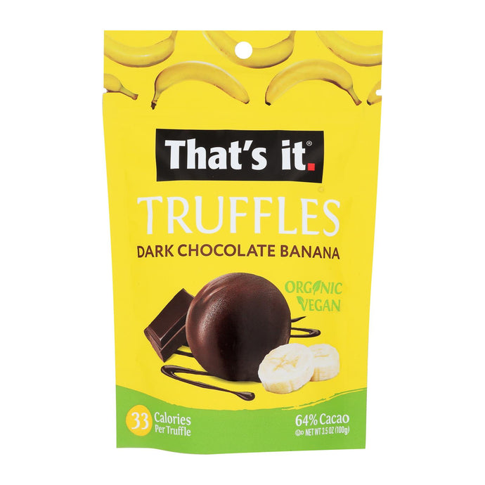 That's It - Trfl Dark Chocolate Banana - Case Of 6-3.5 Oz