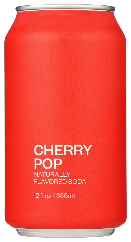 United Sodas of America Soda Cherry Pop - Case of 12 - 12 fl oz.