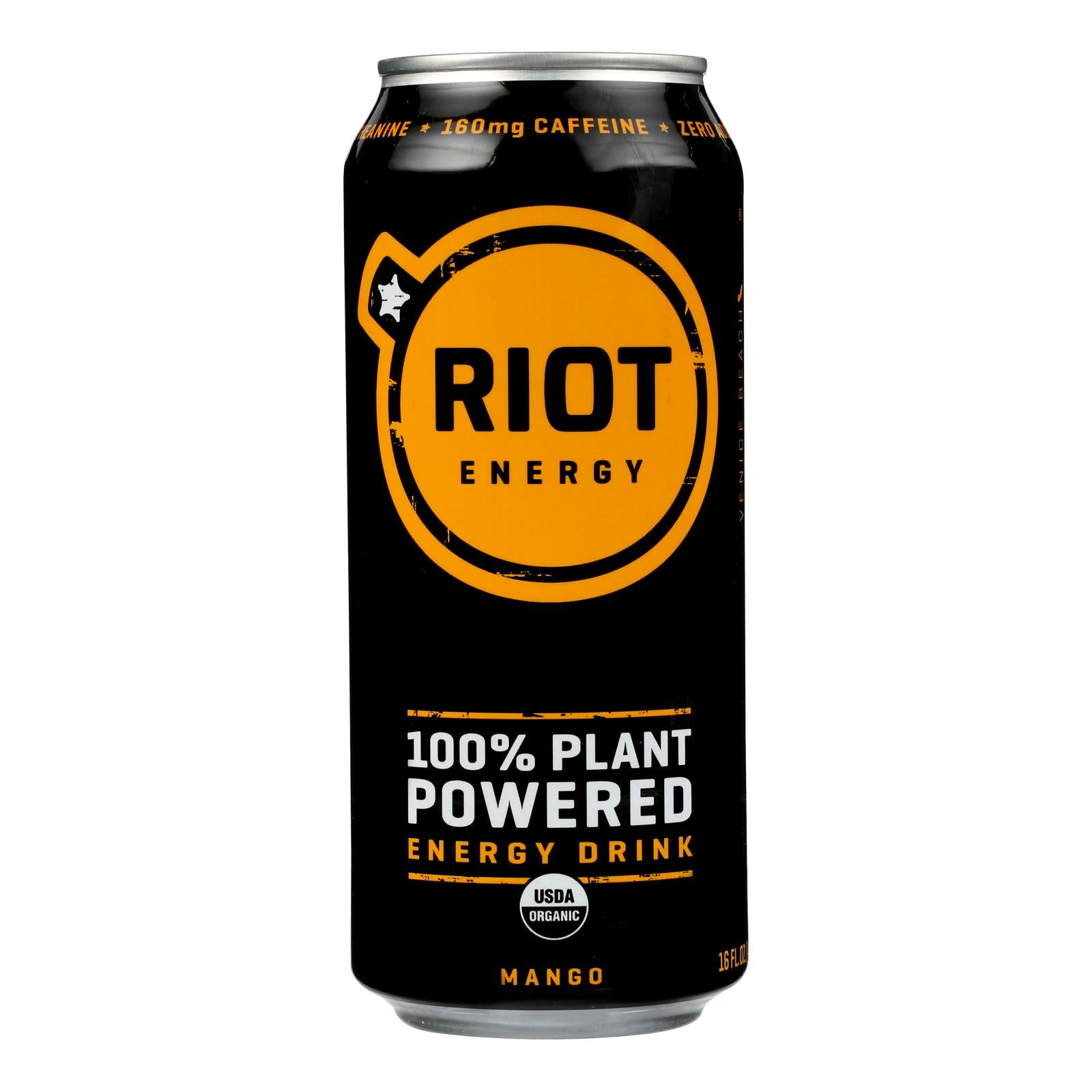 Riot Energy - Enrg Drink Mango - Case of 12-16 OZ