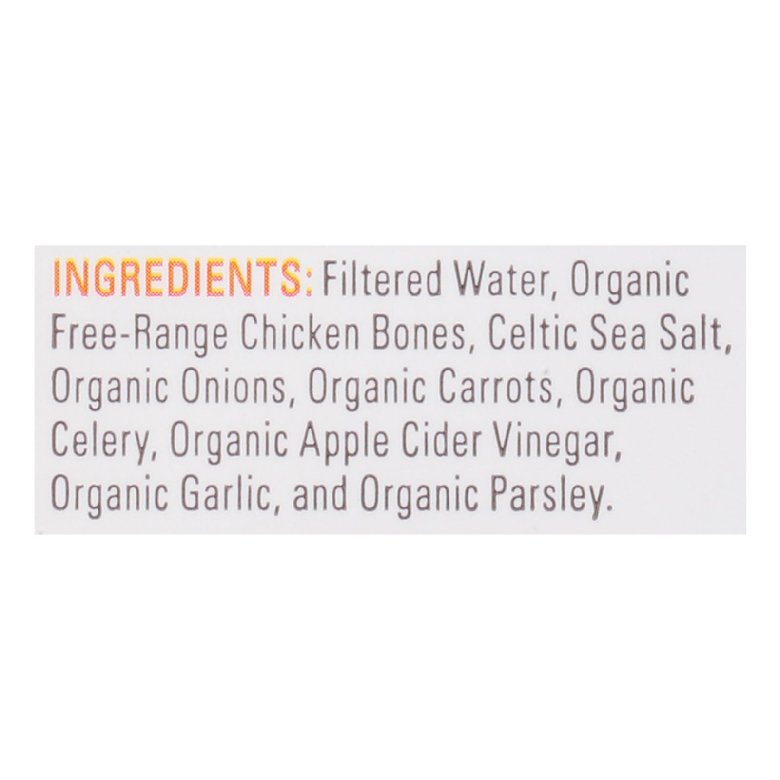 Bonafide Provisions - Broth Chicken - Case Of 6-32 Fz