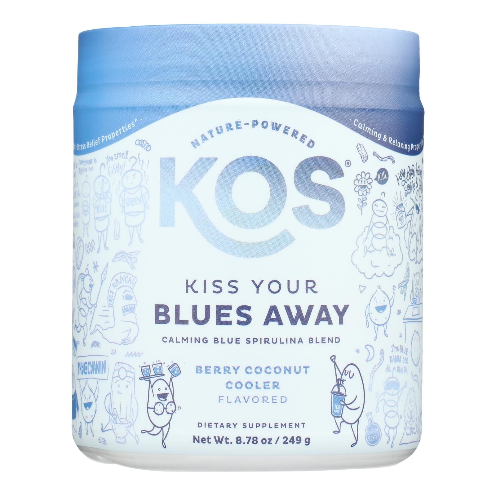 Kos - Blue Spiru Blend Calm - 1 Each -8.78 OZ