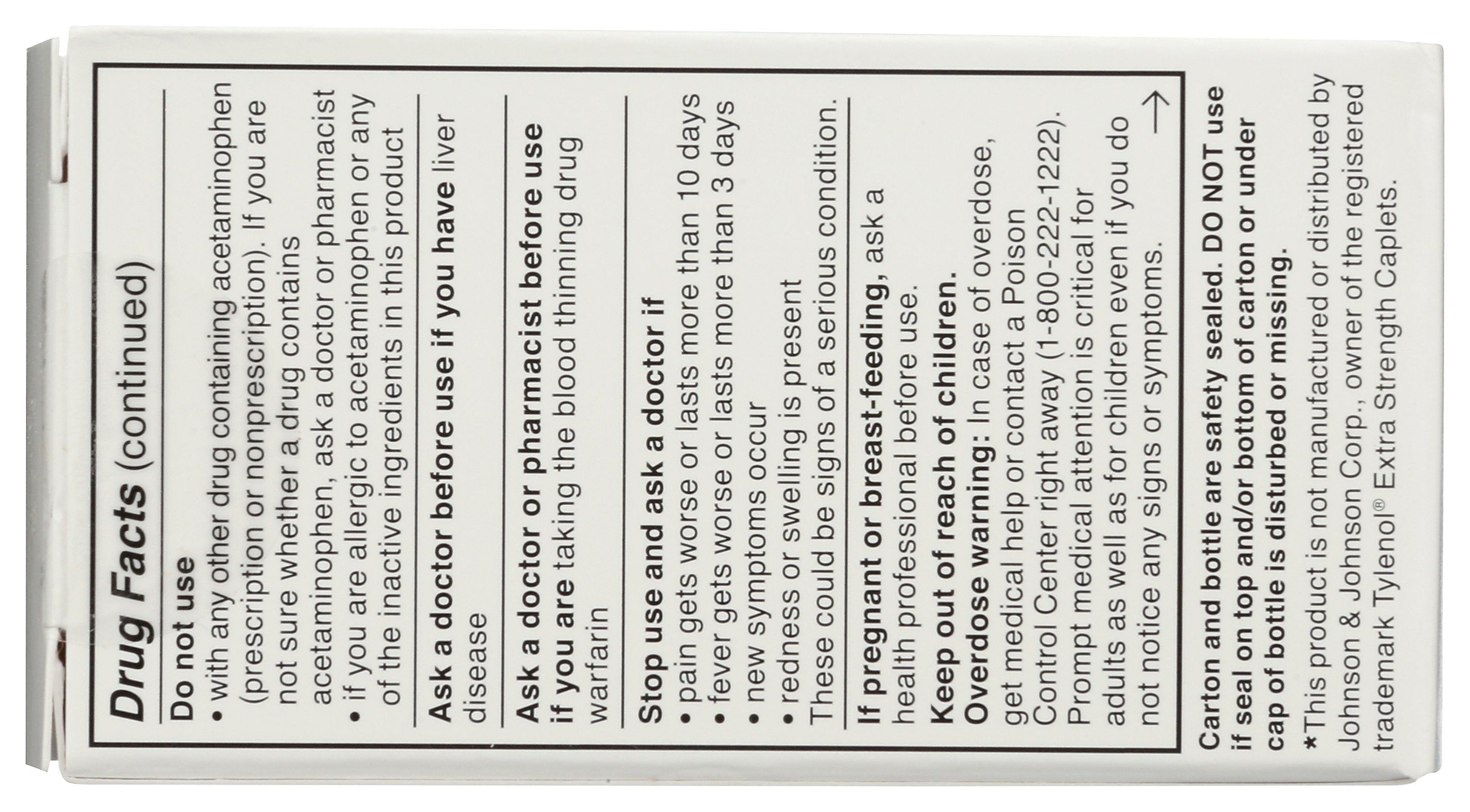 GENEXA ACETAMINOPHEN EXTRA