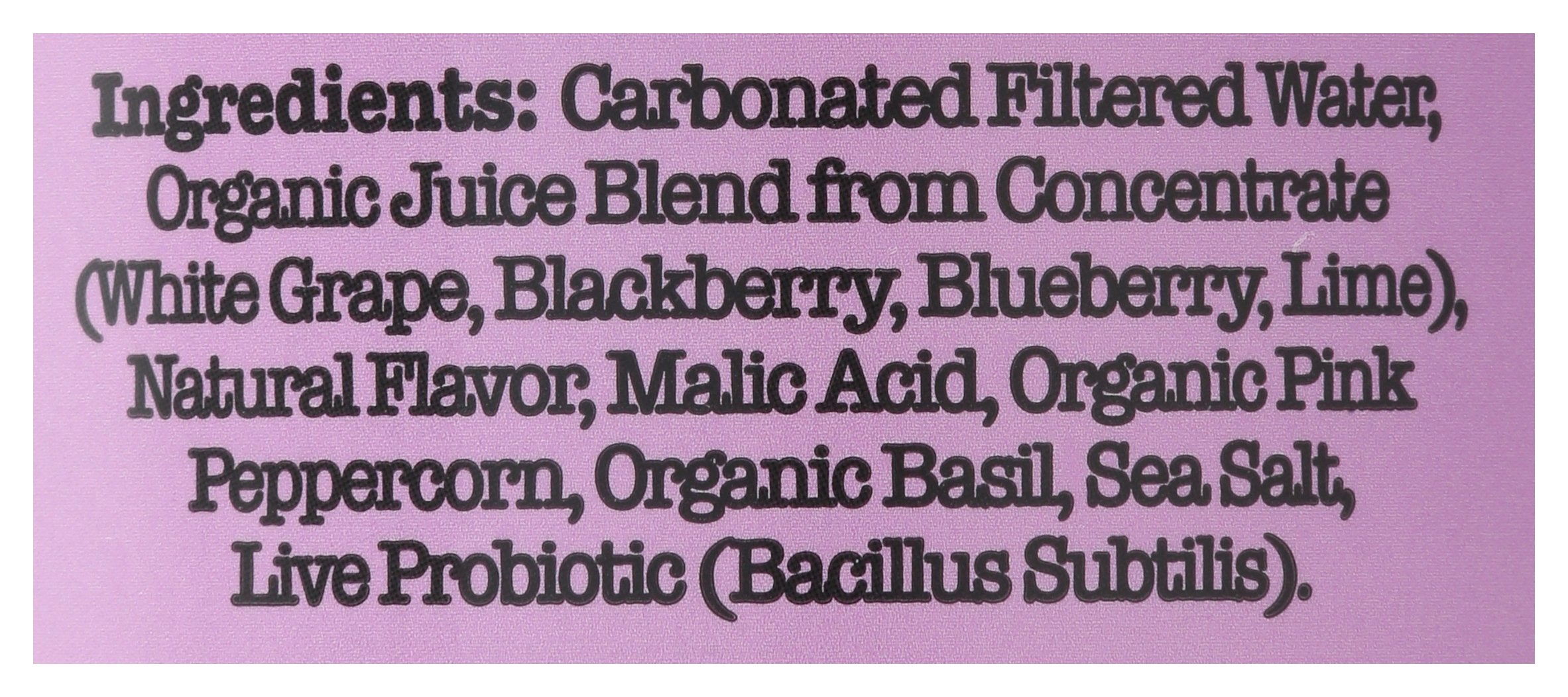 CULTURE POP SODA PROBIOTIC WILD BERRY - Case of 12