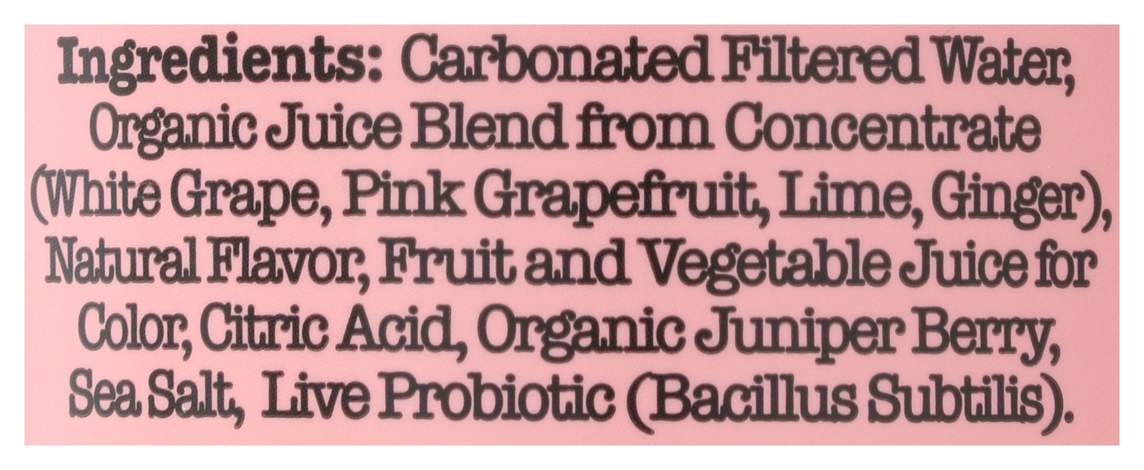 CULTURE POP SODA PROBIOTIC GRAPEFRUIT - Case of 12