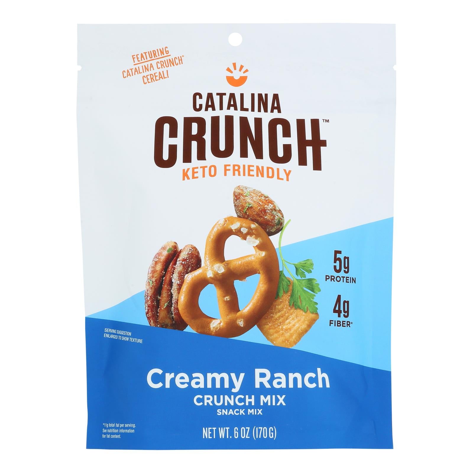 Catalina Crunch - Crunch Mix Creamy Ranch - Case of 6 - 5.25 ounces