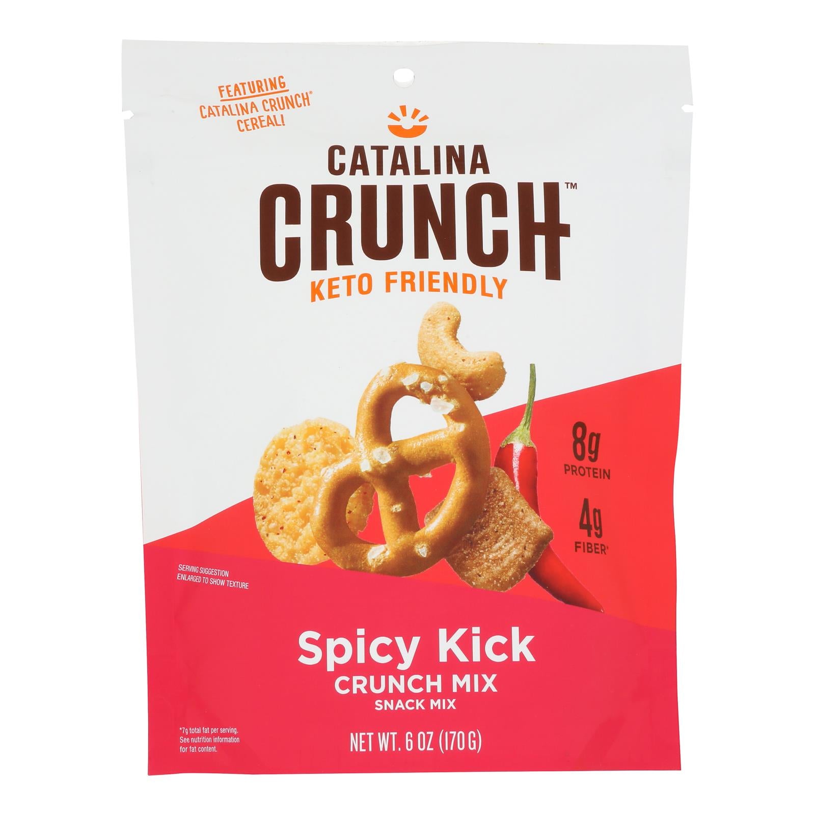 Catalina Crunch - Crunch Mix Spicy Kick - Case of 6 - 5.25 ounces